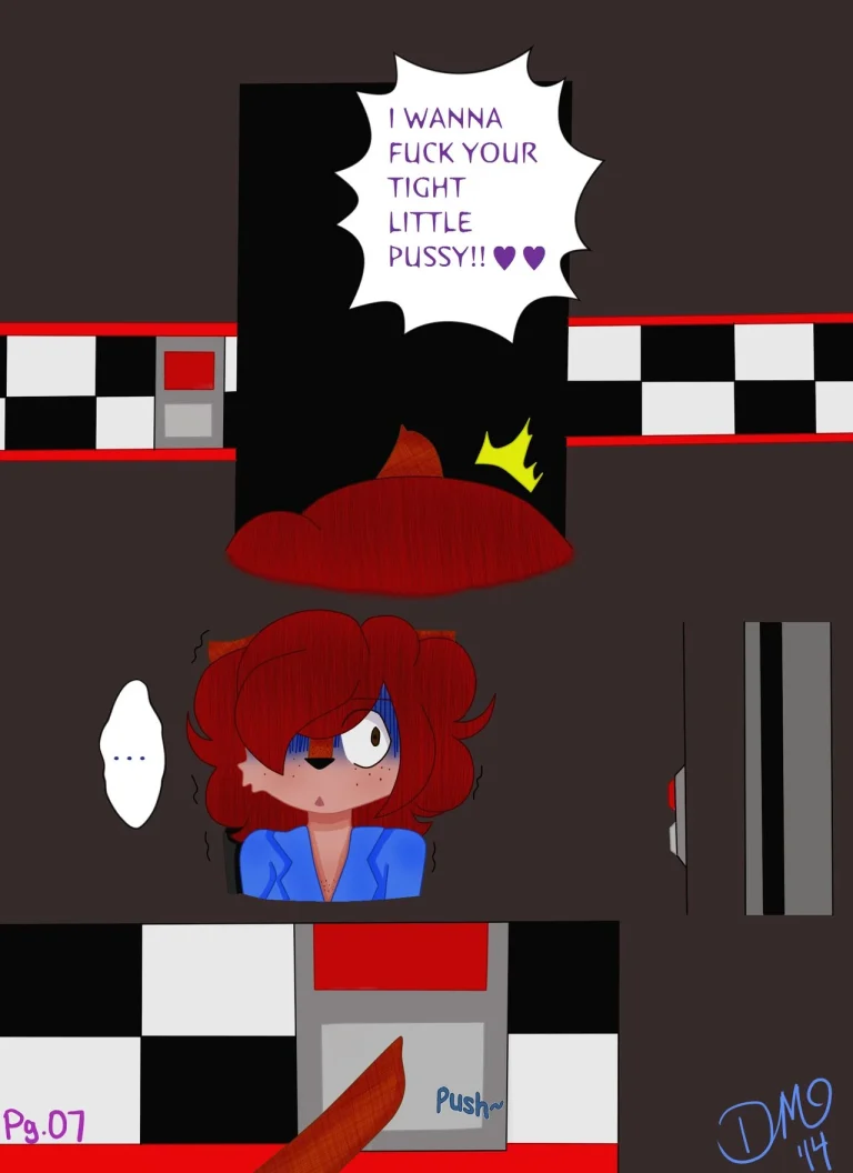 Night 1: Bonnie x Jasmine porn comic picture 7