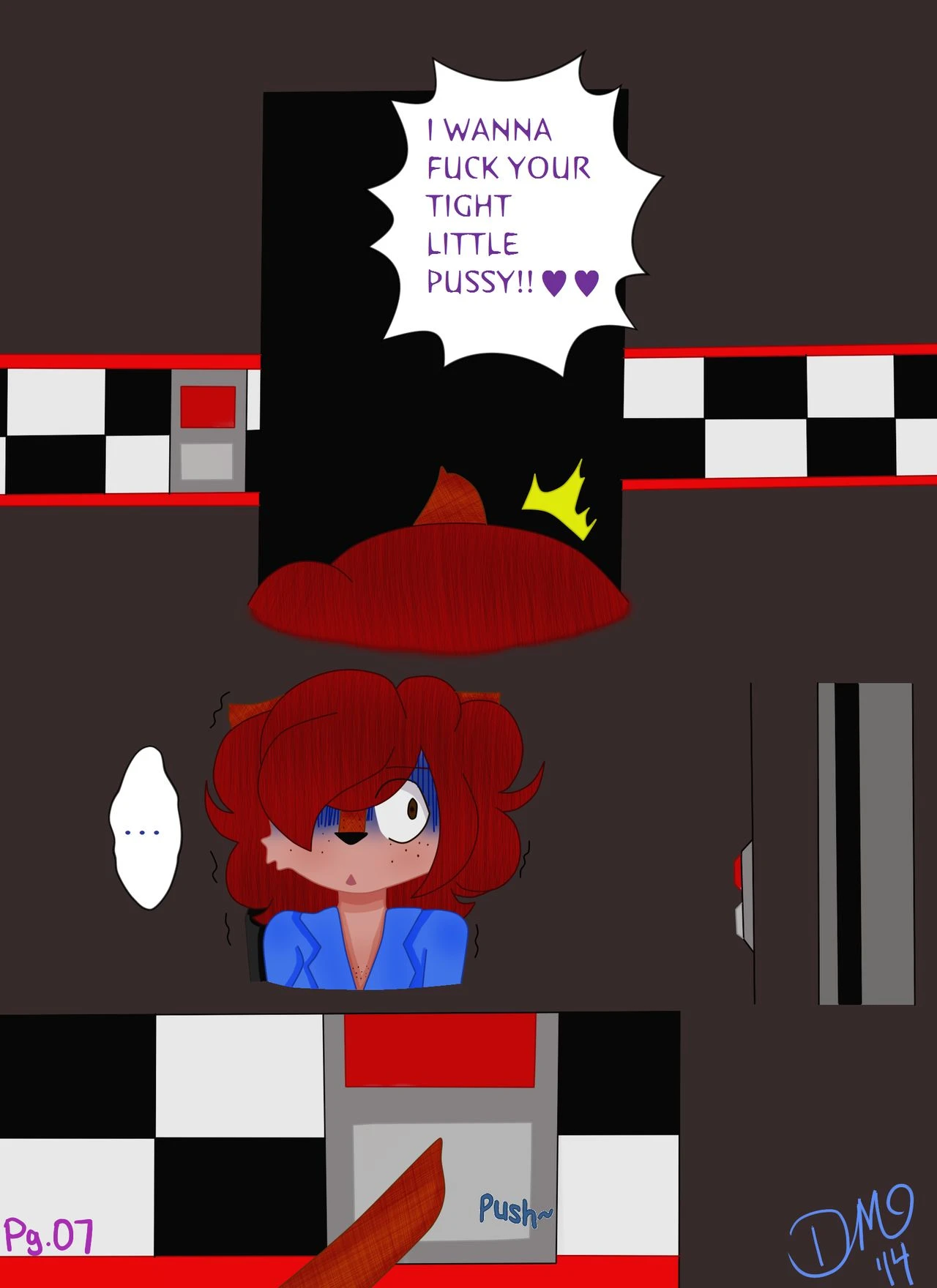 Night 1: Bonnie x Jasmine porn comic picture 7