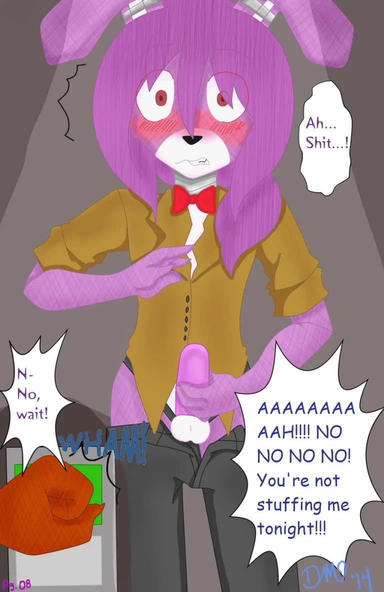 Night 1: Bonnie x Jasmine porn comic picture 8