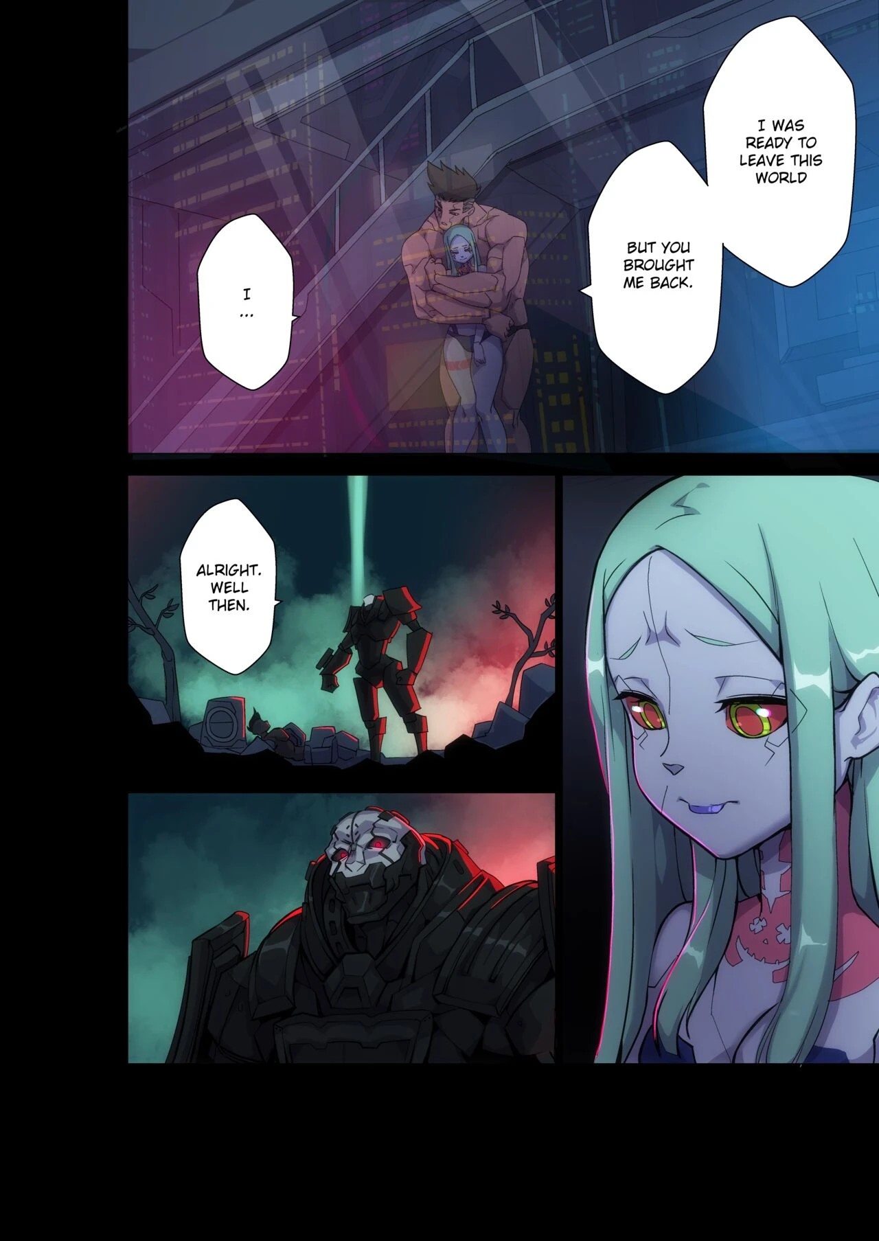 Night City's Allure porn comic picture 6