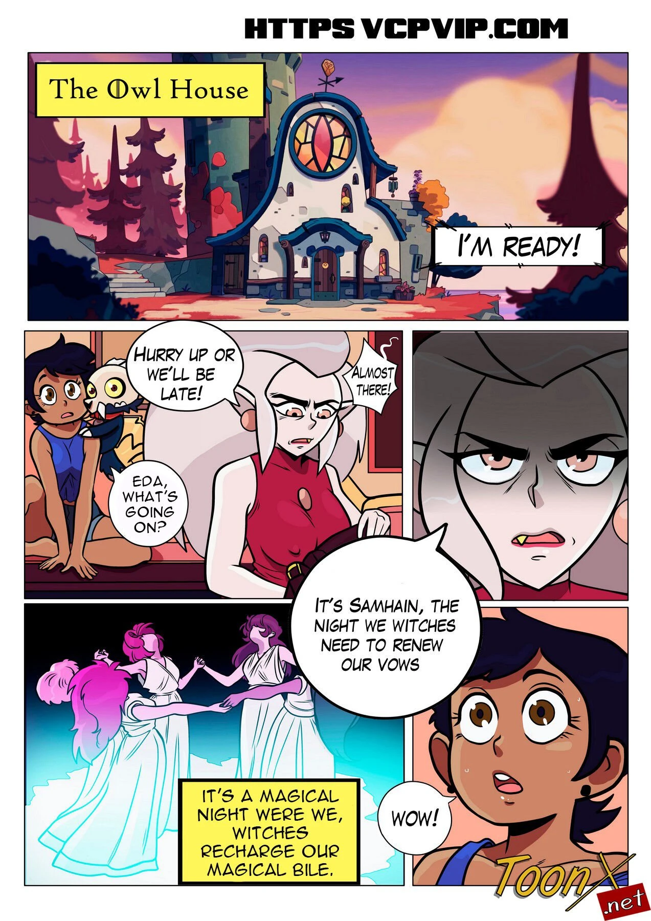 Night Witches | Noche de Brujas porn comic picture 6