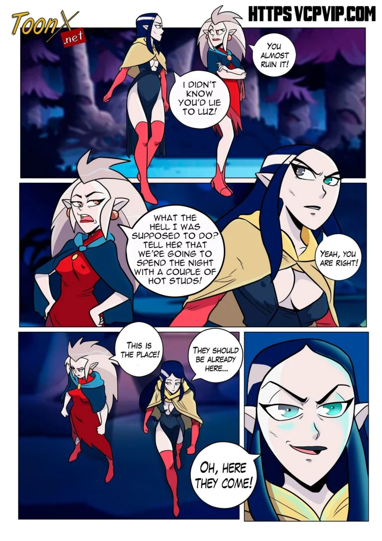 Night Witches | Noche de Brujas porn comic picture 8