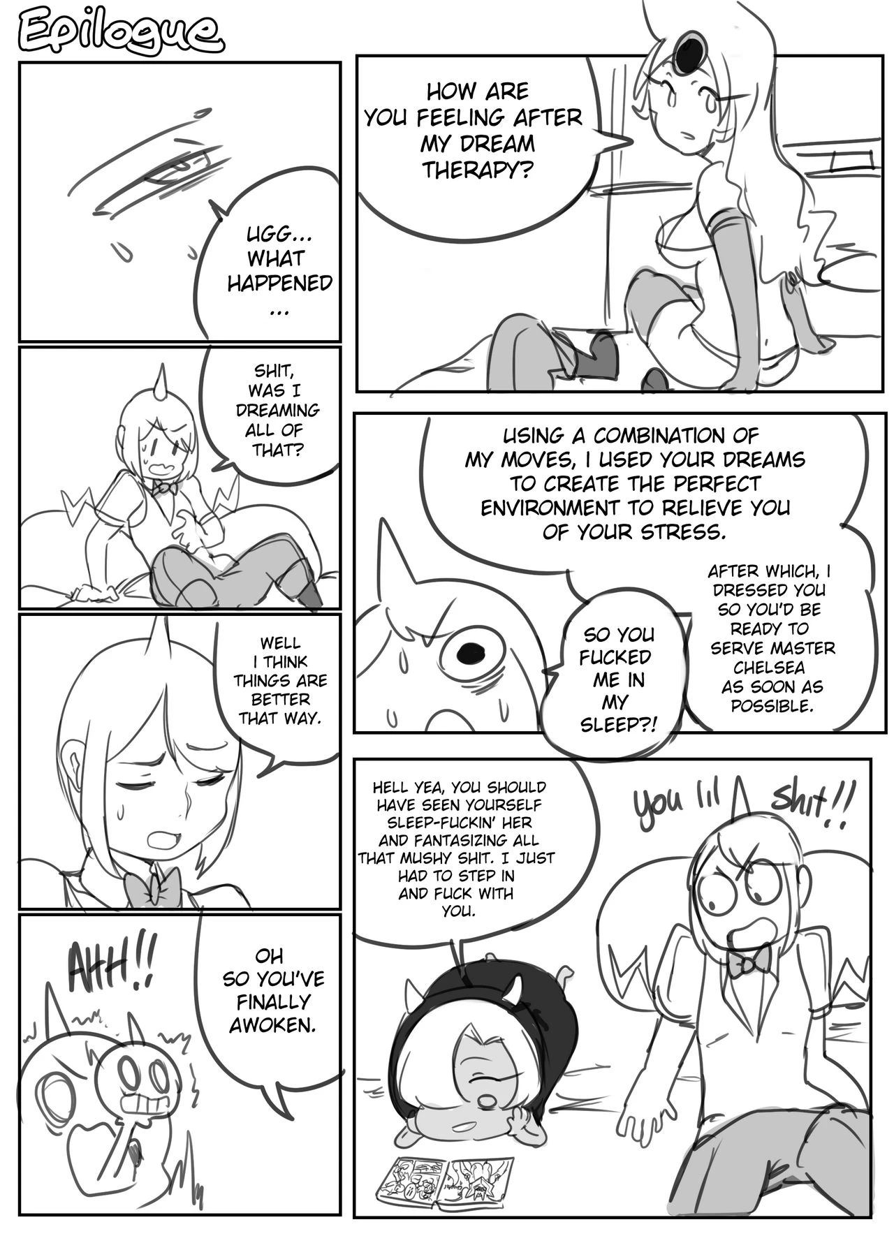 Nightmare's Dreamland porn comic picture 68