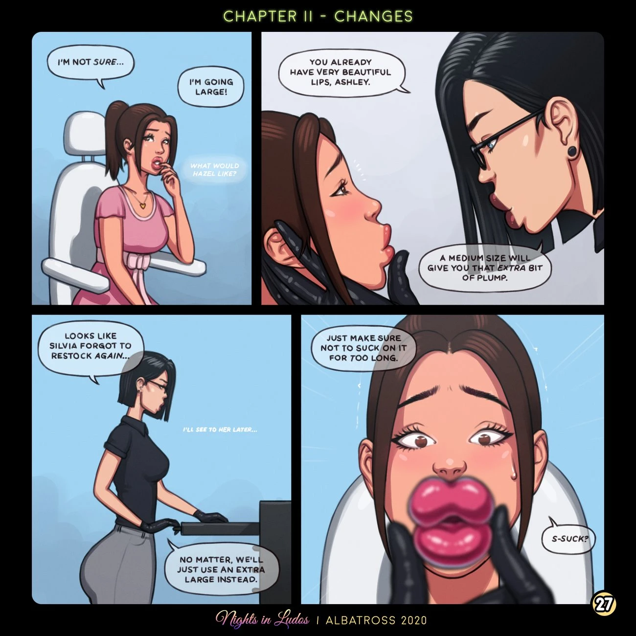 Nights in Ludos 2 porn comic picture 12