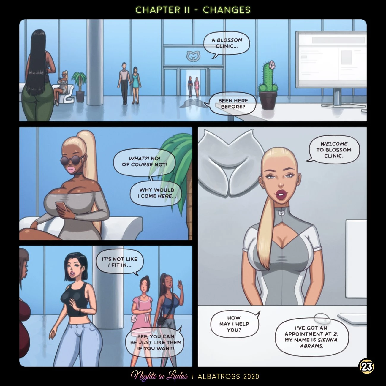 Nights in Ludos 2 porn comic picture 8