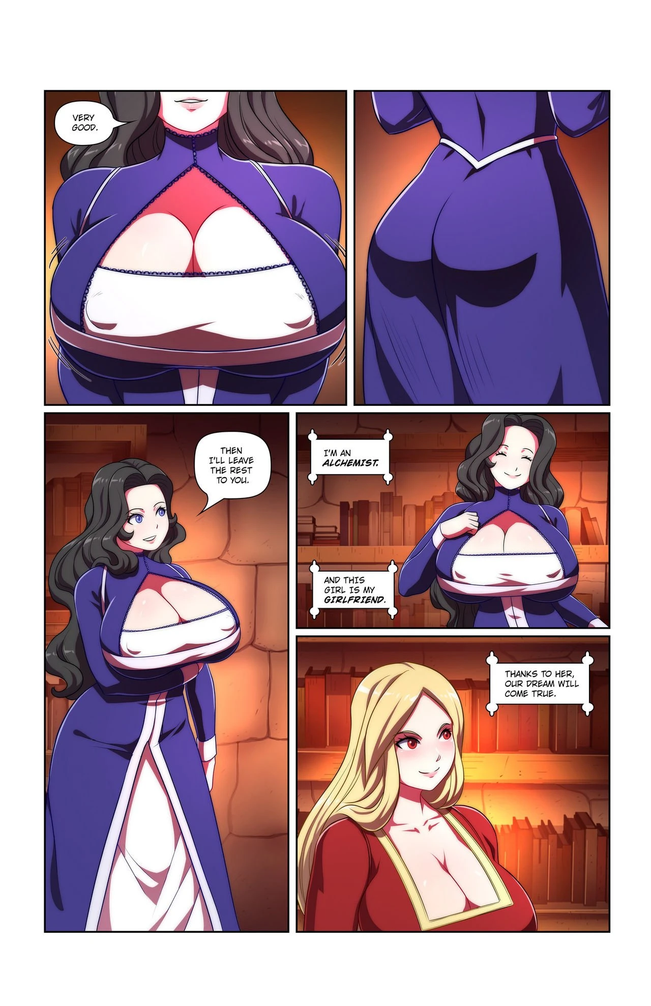 Nigredo Albedo Libido porn comic picture 4
