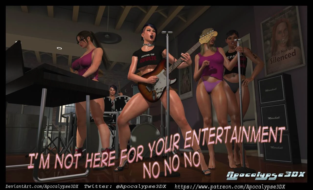 Nikki - Hard Rock porn comic picture 12