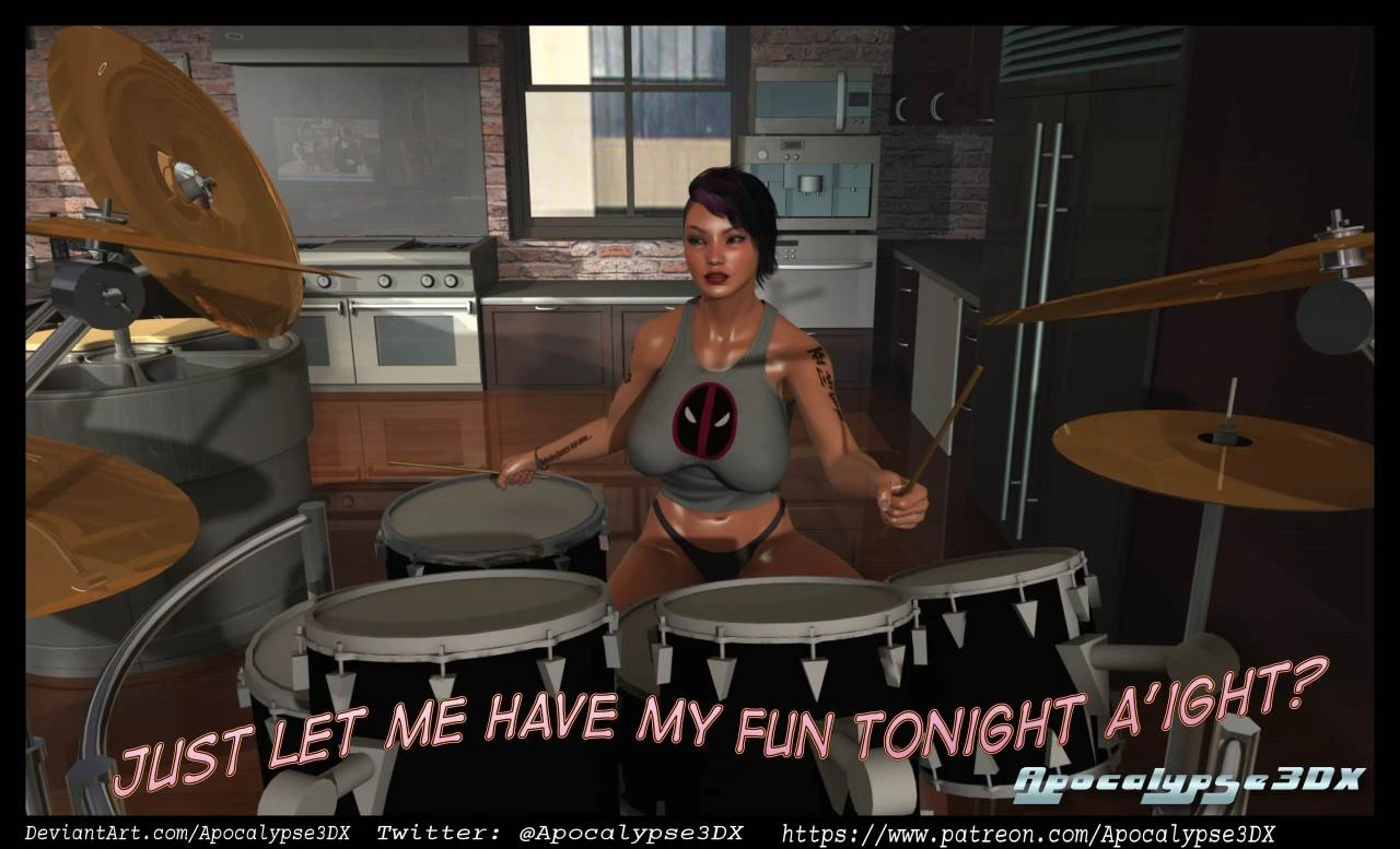 Nikki - Hard Rock porn comic picture 6