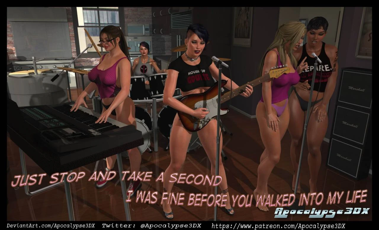 Nikki - Hard Rock porn comic picture 8