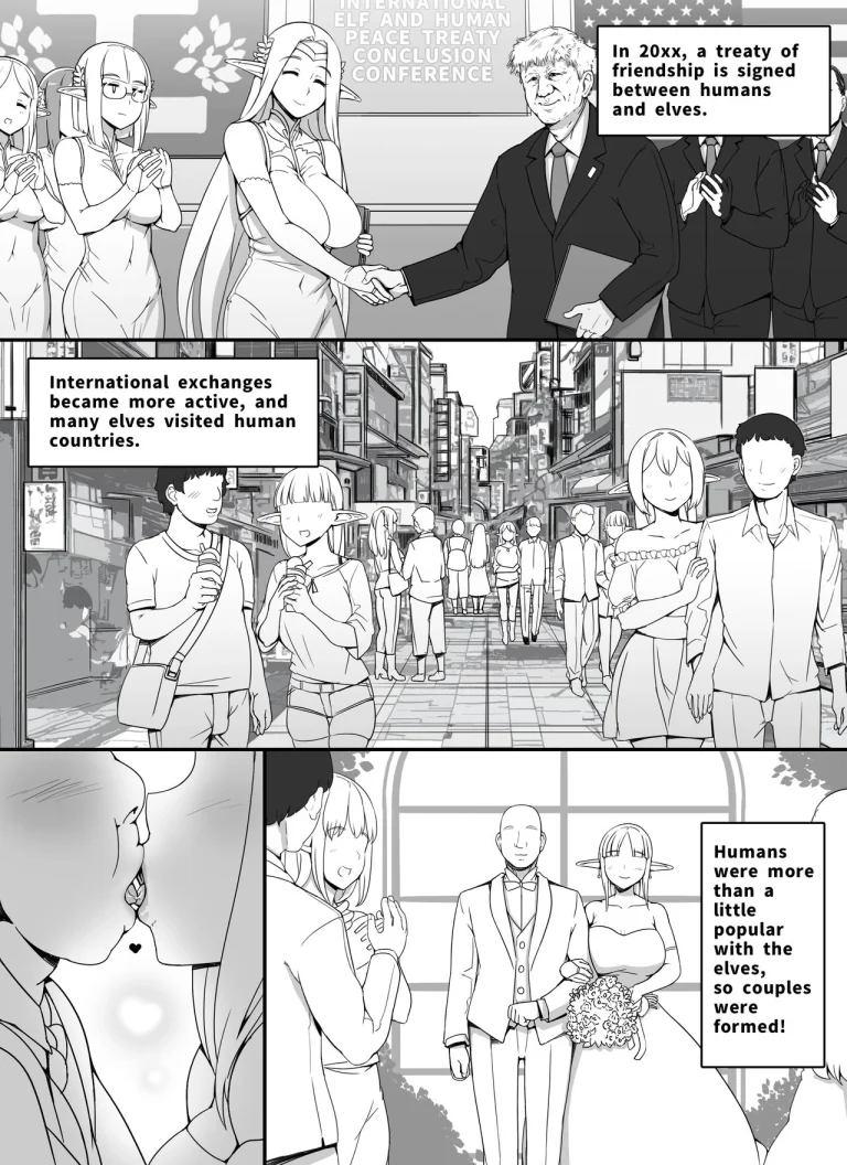 Ningen Danna Mochi Hitozuma Elf Muke Ninkatsu Salon e Youkoso porn comic picture 3