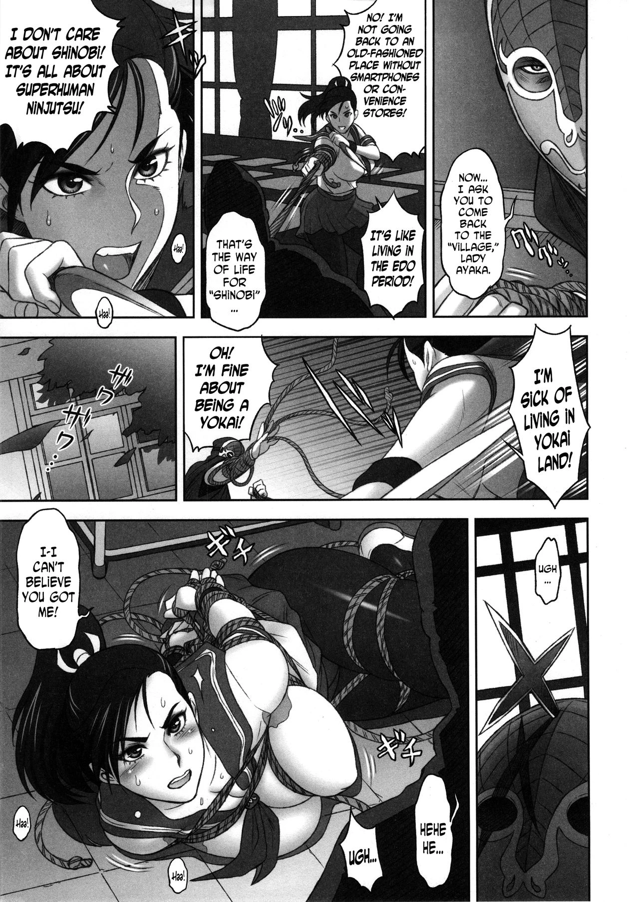 Nippon Mesu Kunoichi porn comic picture 6