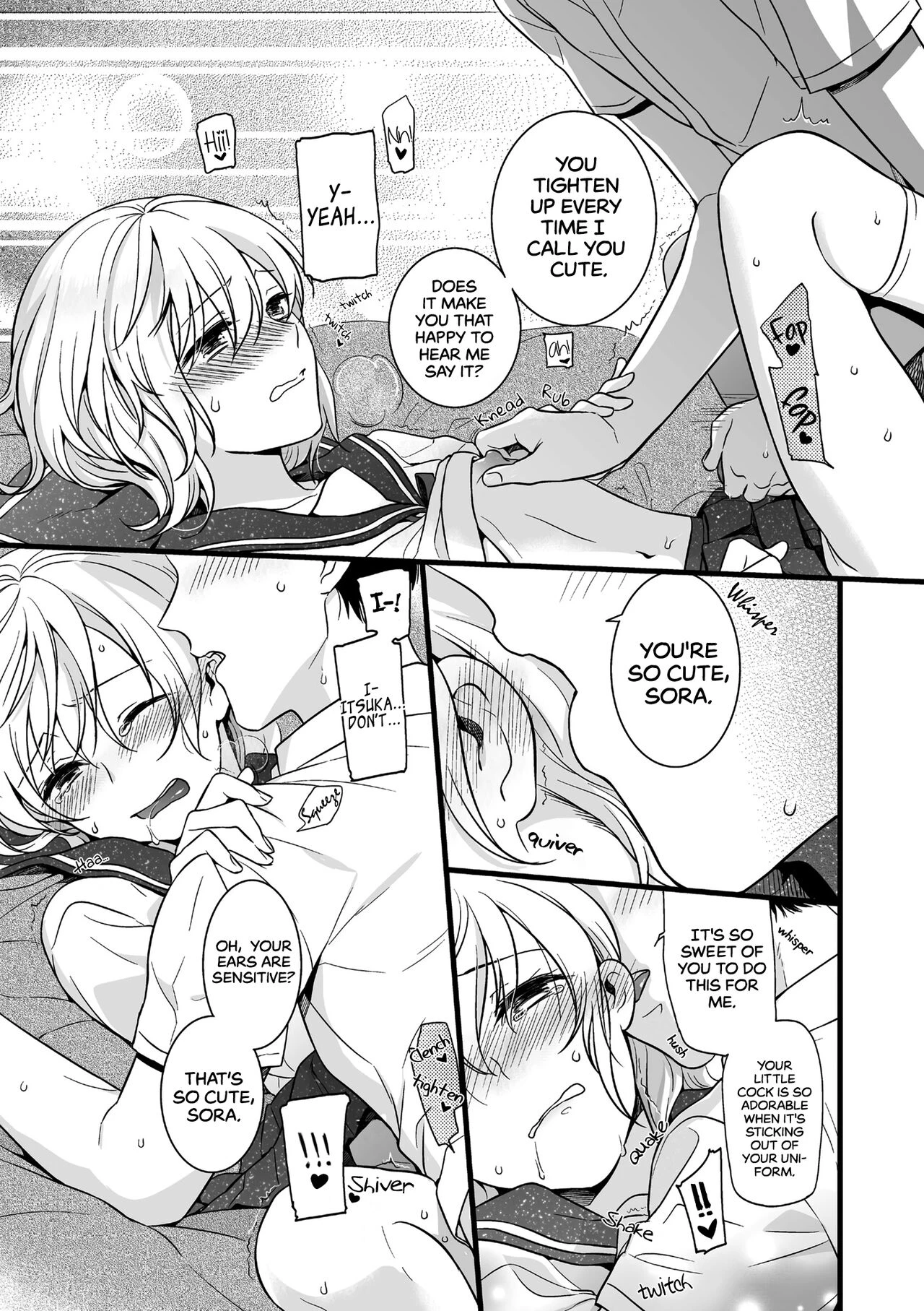 No Matter How I Look At It, It's Your Fault That You're So Cute! | Kawaii no ga Warui! porn comic picture 14