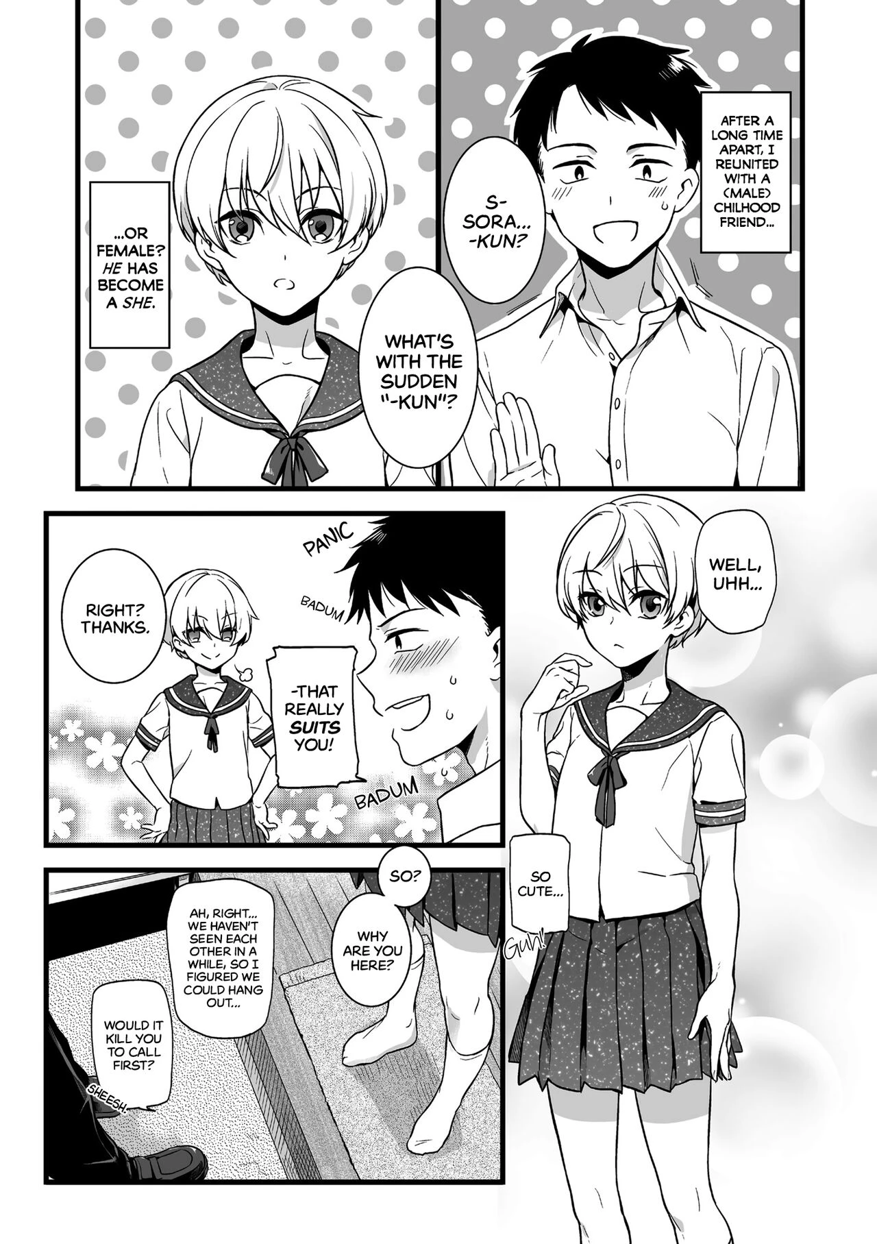 No Matter How I Look At It, It's Your Fault That You're So Cute! | Kawaii no ga Warui! porn comic picture 4