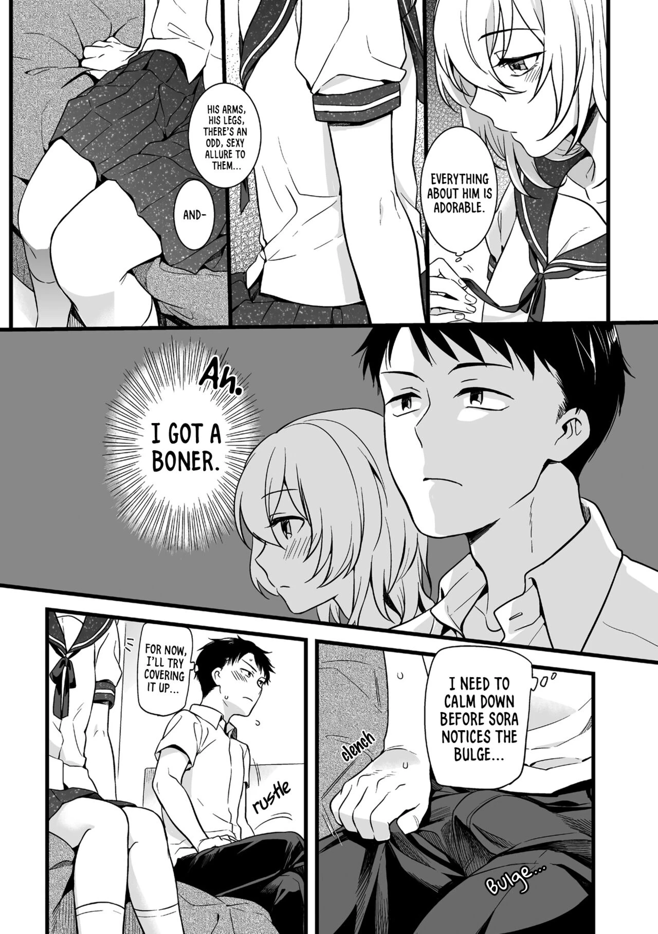 No Matter How I Look At It, It's Your Fault That You're So Cute! | Kawaii no ga Warui! porn comic picture 6