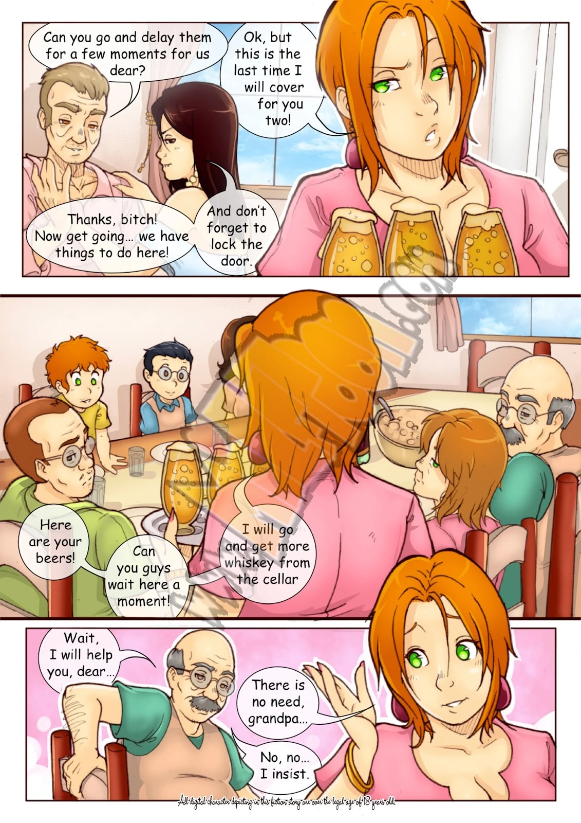 No More Bowling porn comic picture 5