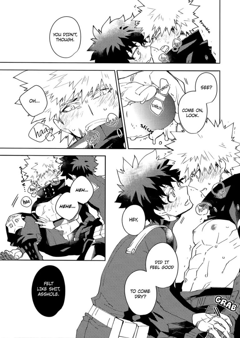 No More Quirk Thief porn comic picture 17
