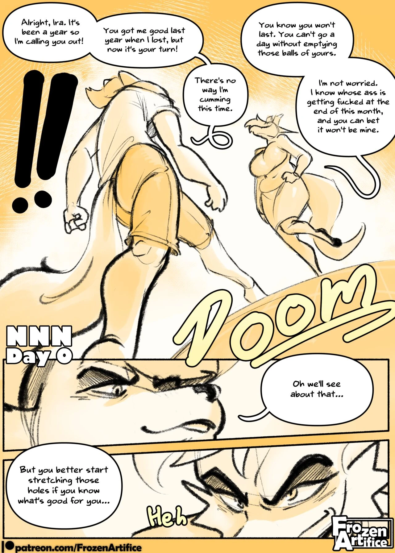 No Nut November 2 Roxy's Revenge porn comic picture 2