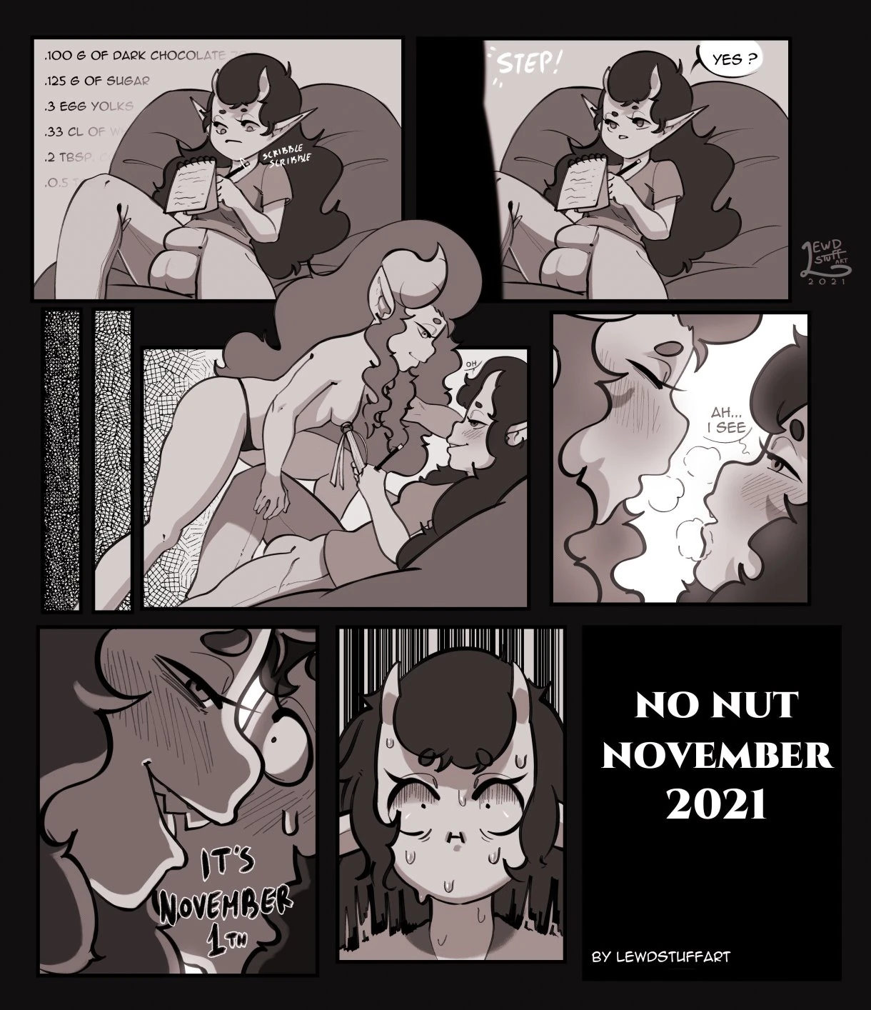 No Nut November 2021 porn comic picture 1