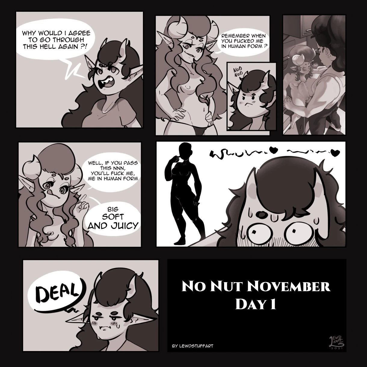 No Nut November 2021 porn comic picture 2