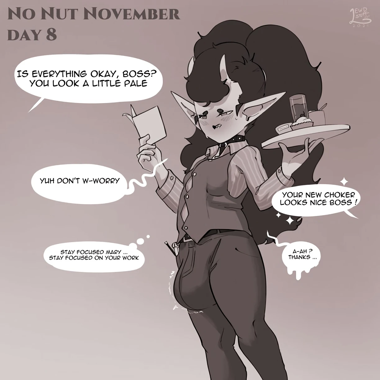No Nut November 2021 porn comic picture 8