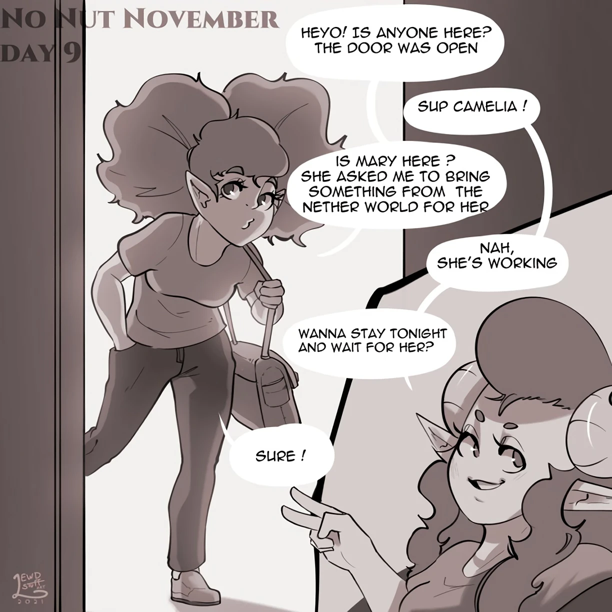 No Nut November 2021 porn comic picture 9