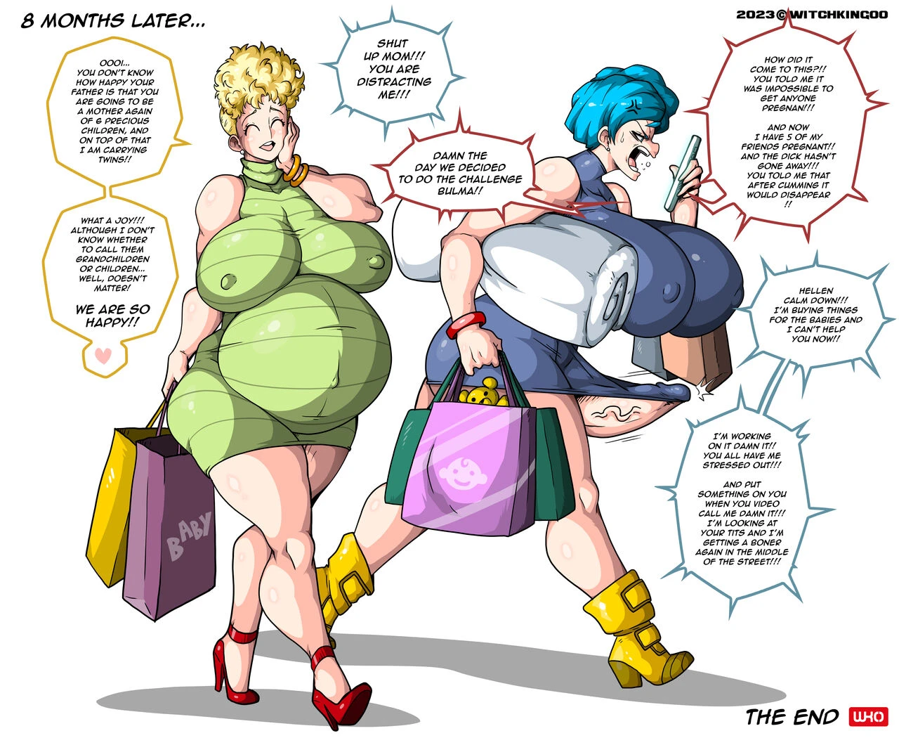 NO NUT NOVEMBER CHALLENGE 2022 - Bulma x Helen Parr porn comic picture 47