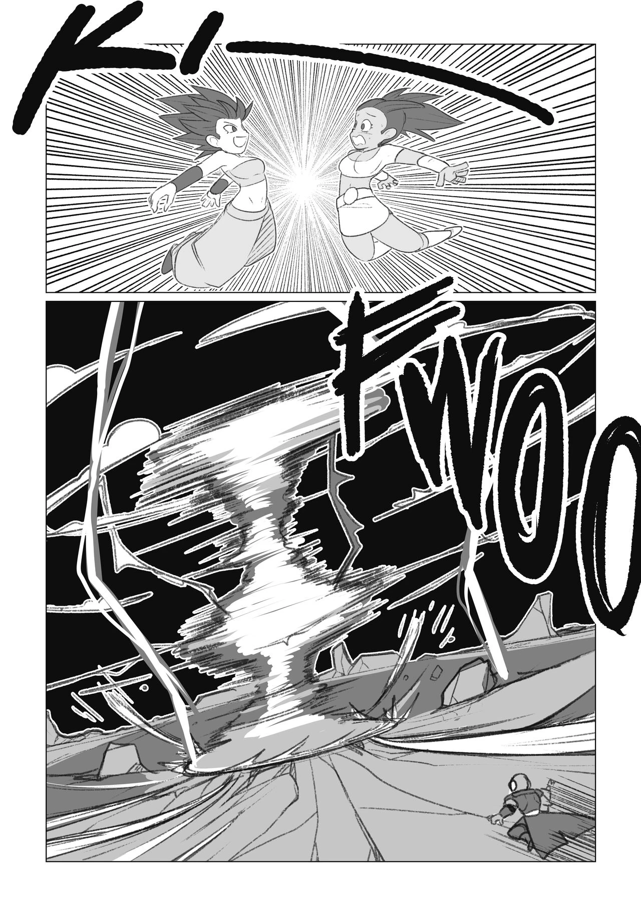 No nut November. Teasing Cabba porn comic picture 27