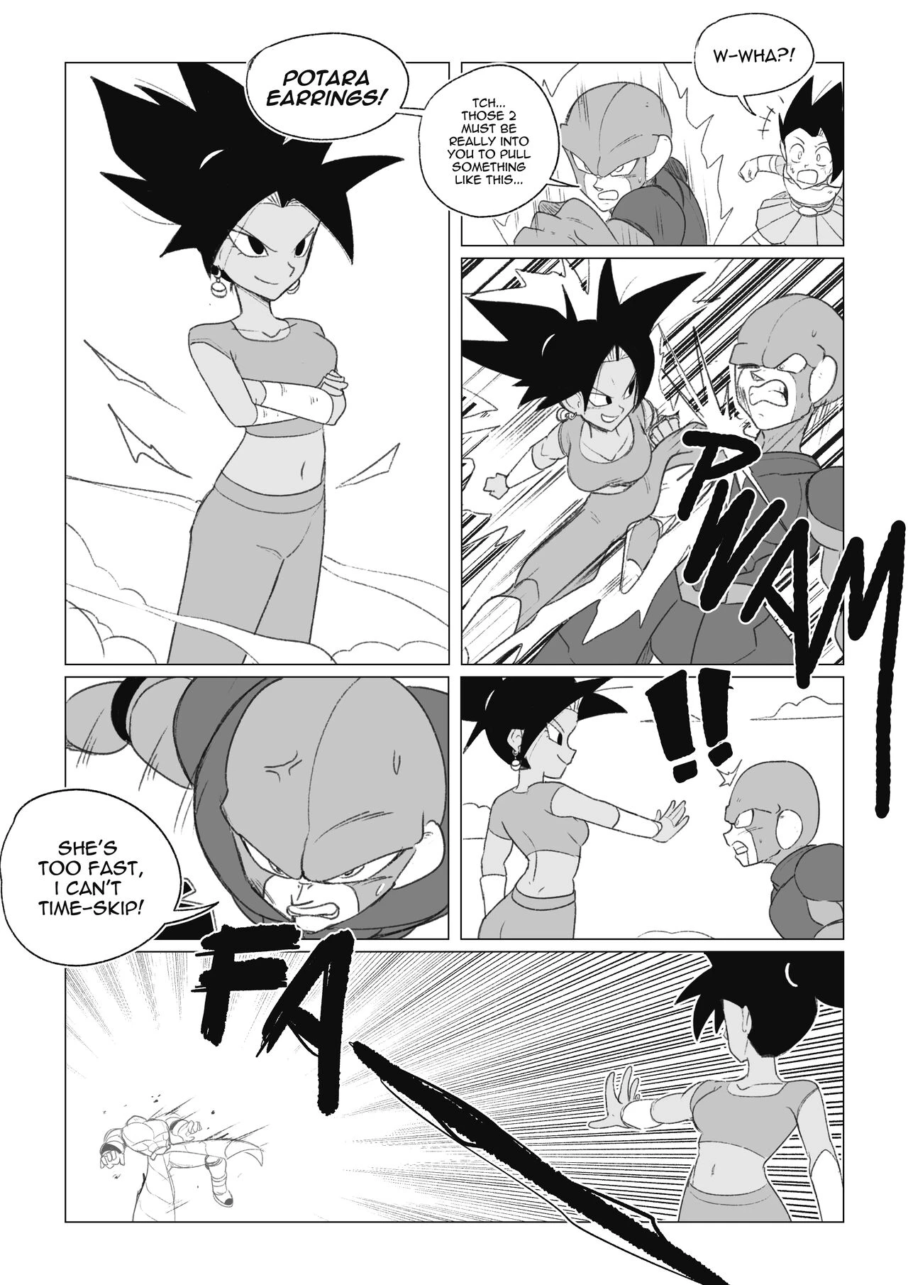 No nut November. Teasing Cabba porn comic picture 28