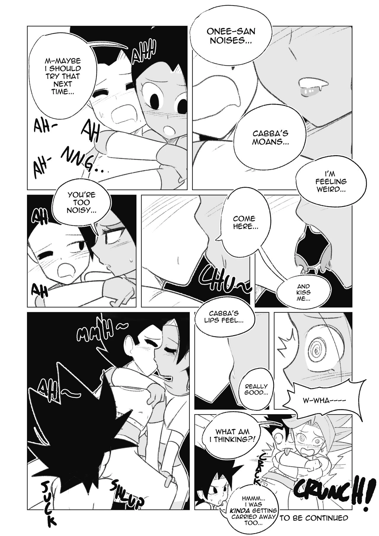 No nut November. Teasing Cabba porn comic picture 34