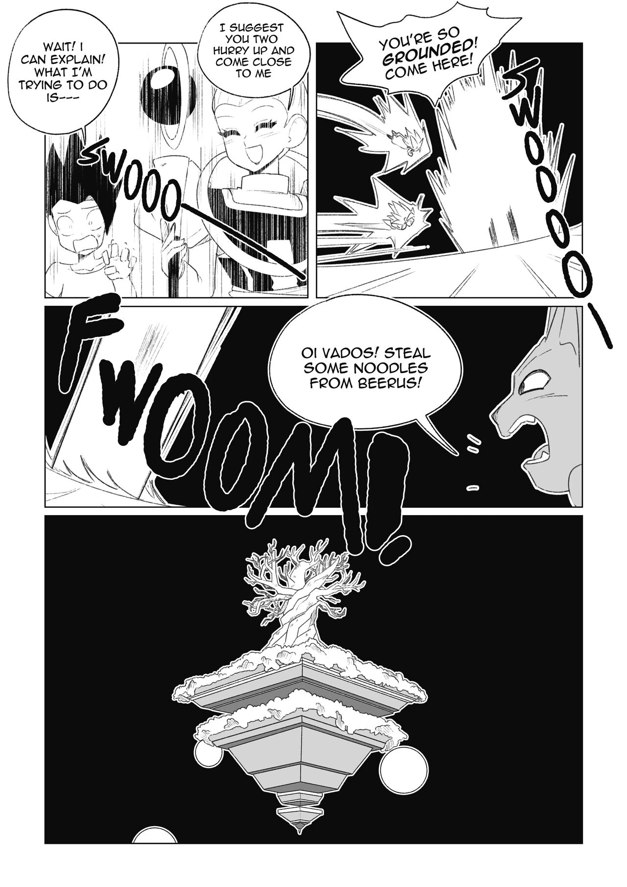 No nut November. Teasing Cabba porn comic picture 45