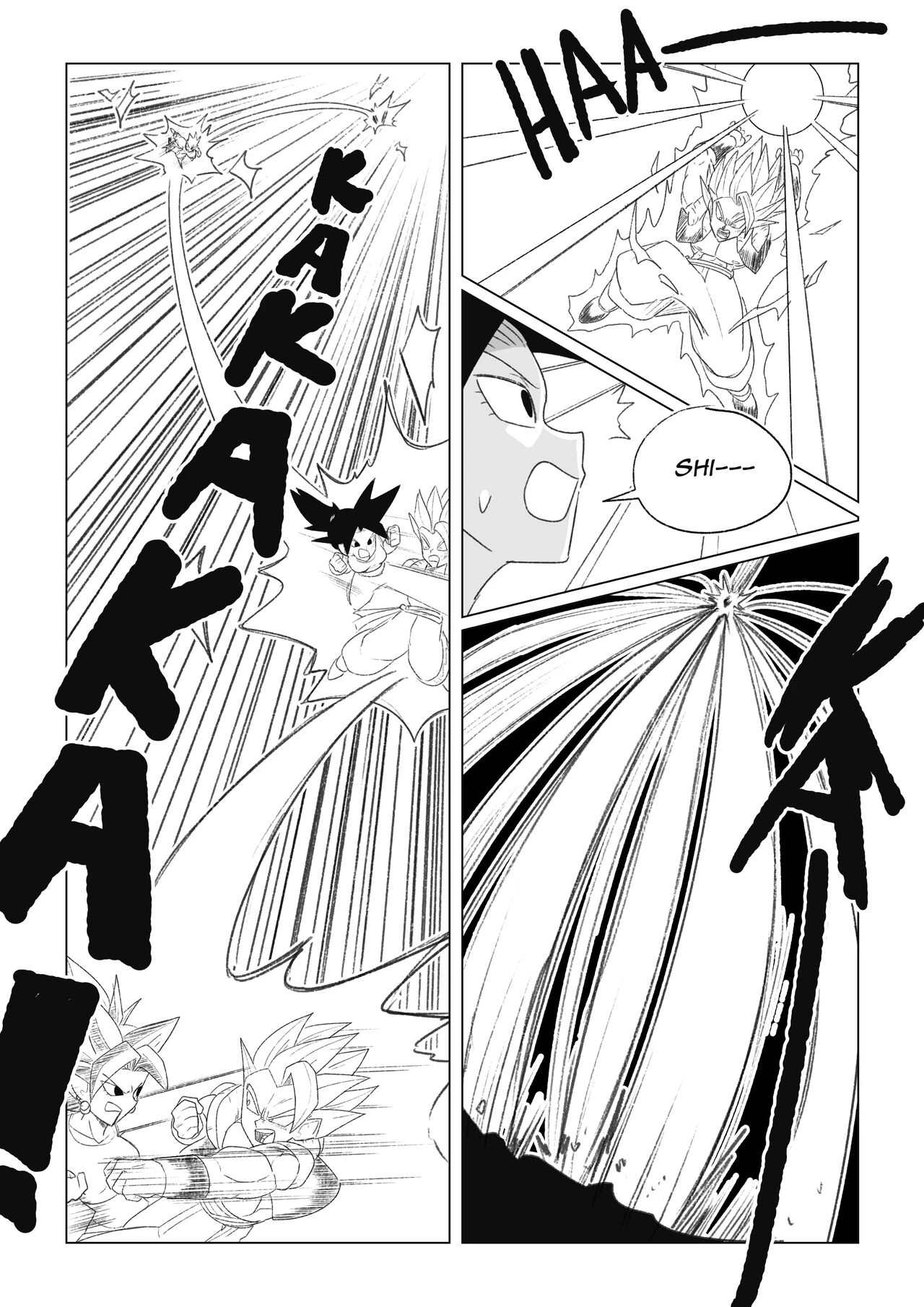 No nut November. Teasing Cabba porn comic picture 60