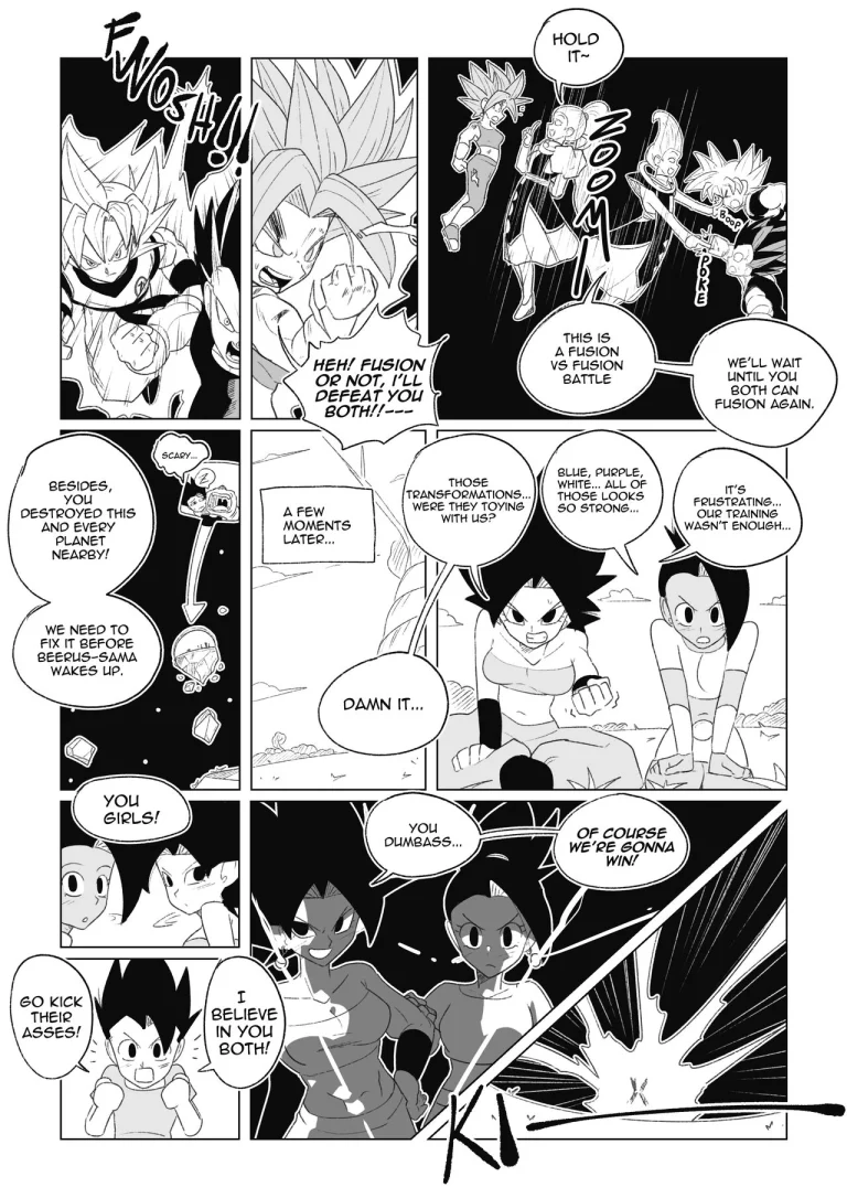 No nut November. Teasing Cabba porn comic picture 69