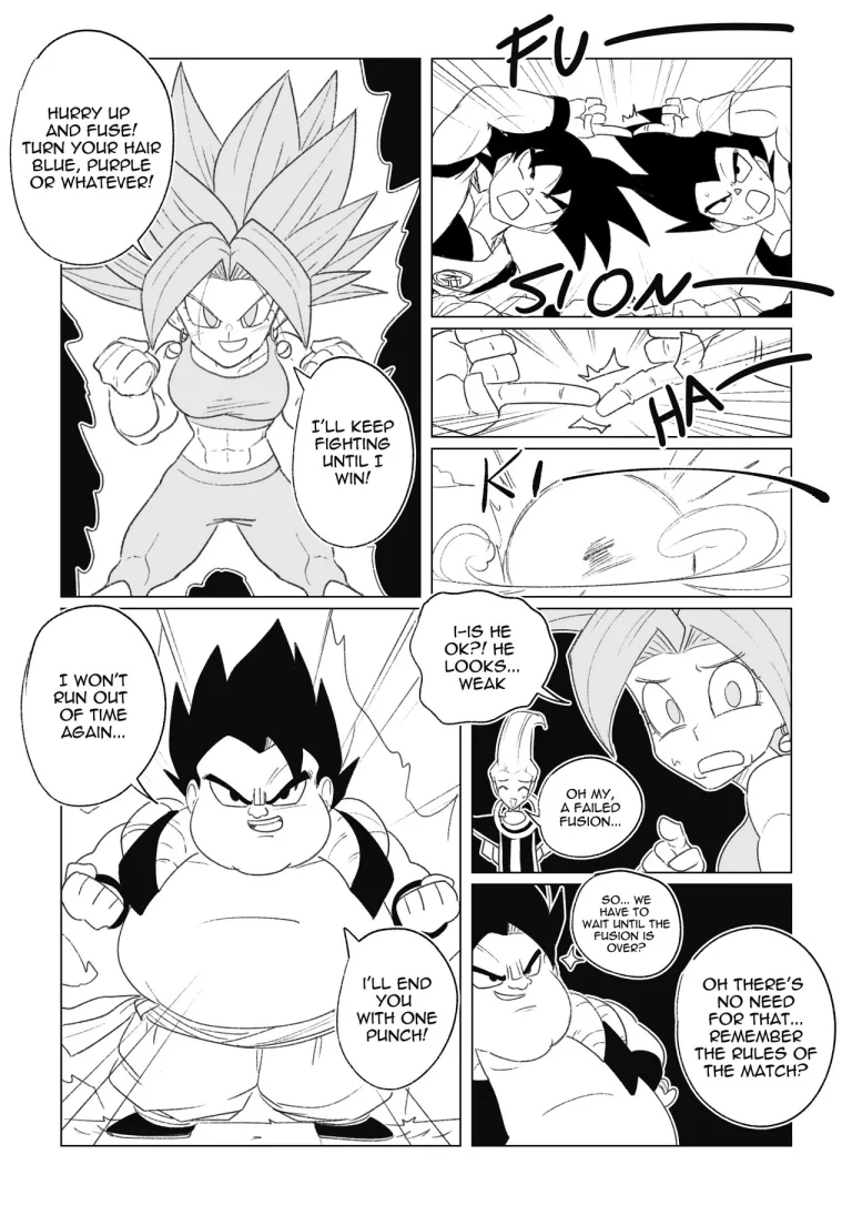No nut November. Teasing Cabba porn comic picture 70