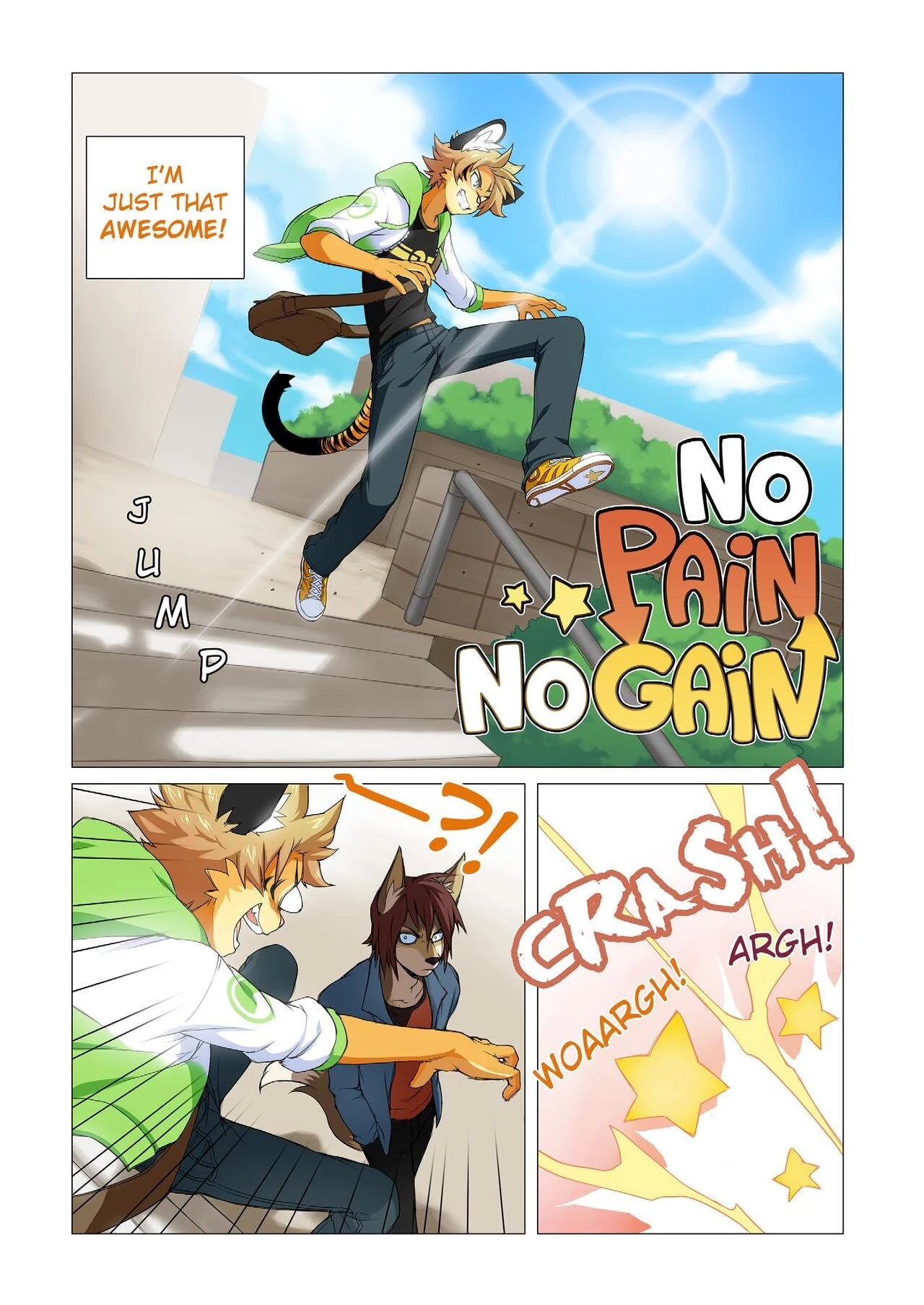 No Pain No Gain porn comic picture 2