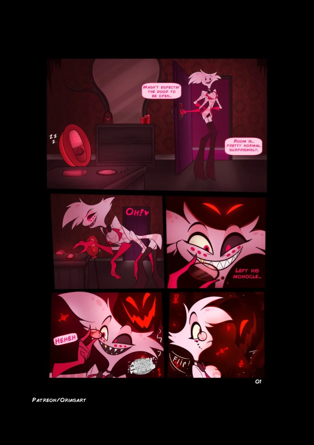 No touching Hazbin hotel porn comic picture 1