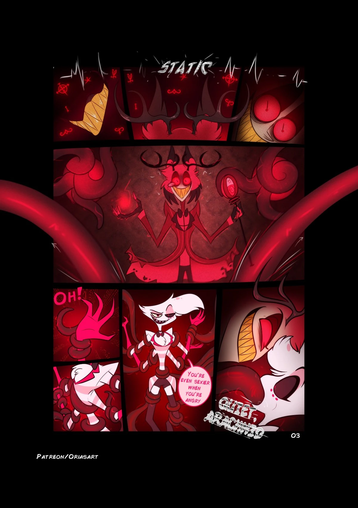 No touching Hazbin hotel porn comic picture 3