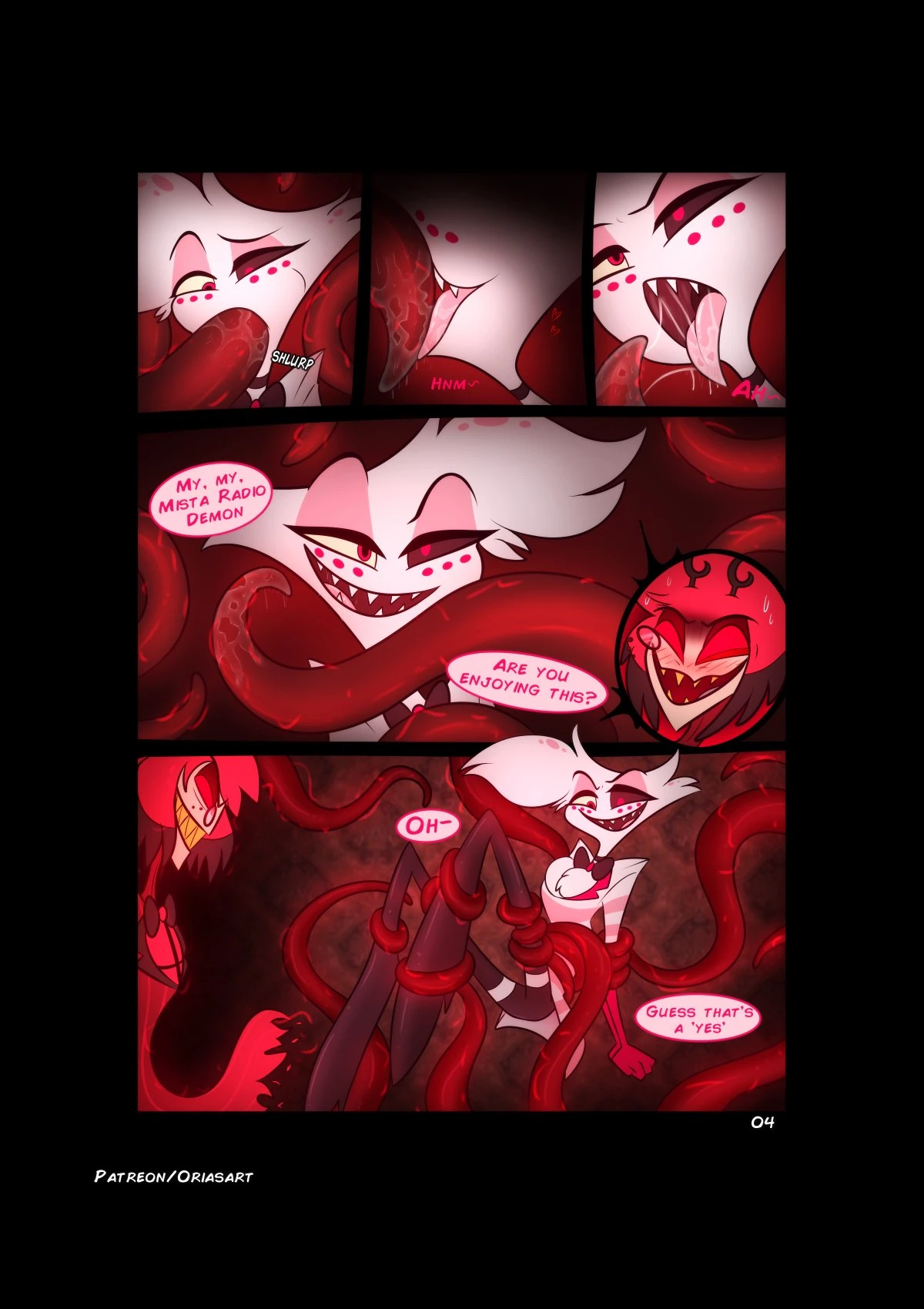 No touching Hazbin hotel porn comic picture 4