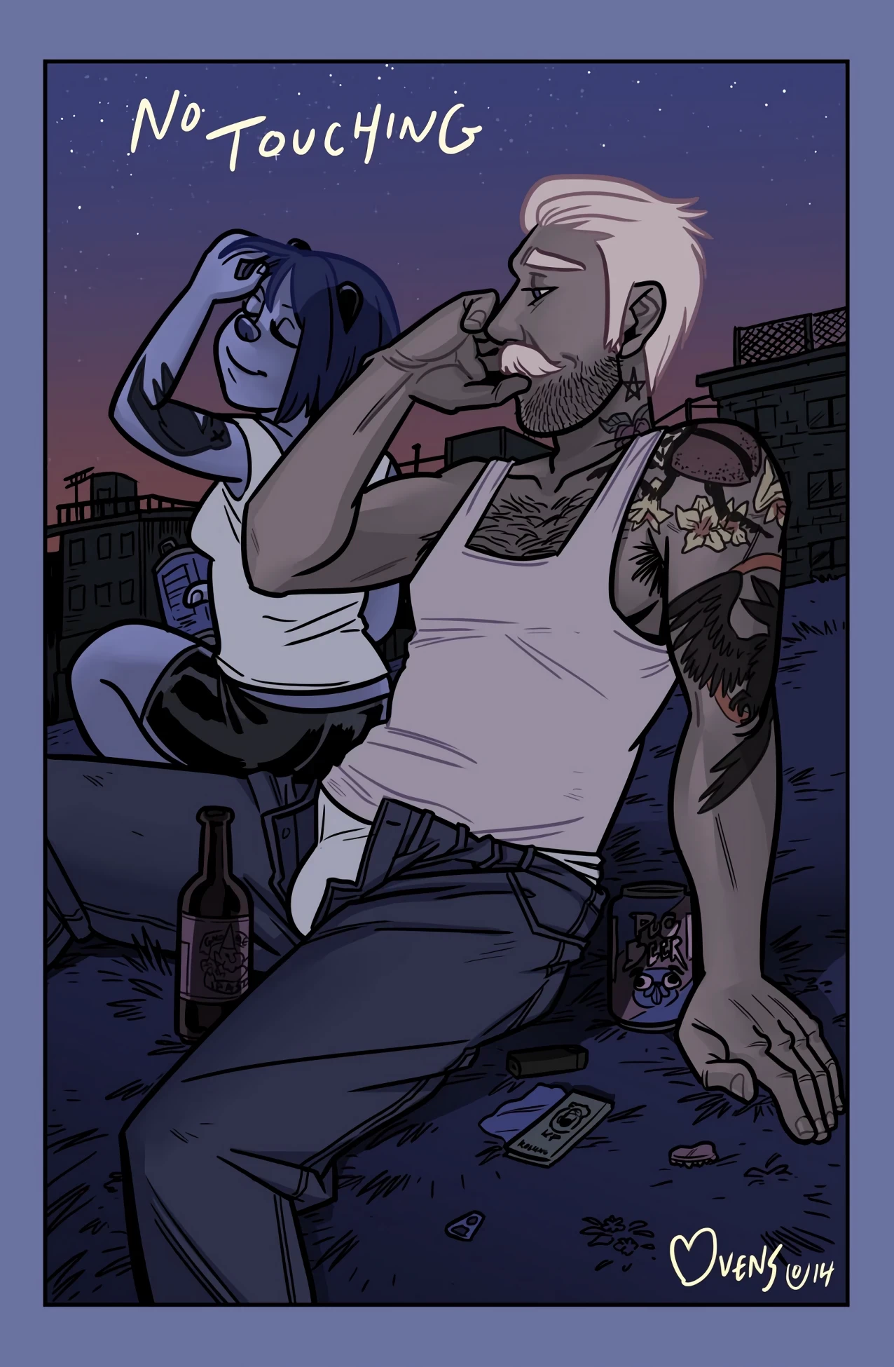 No Touching porn comic picture 1