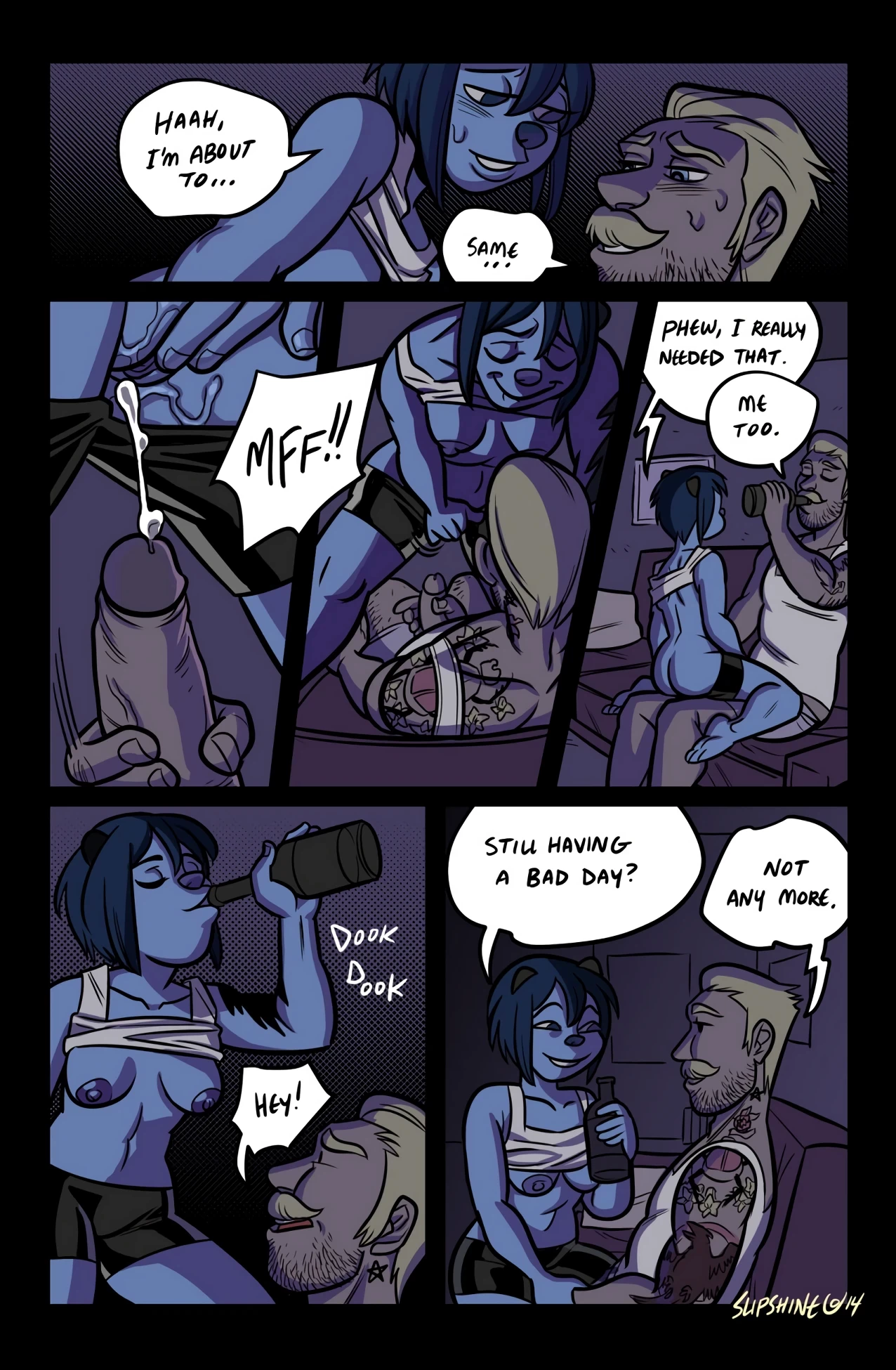 No Touching porn comic picture 10