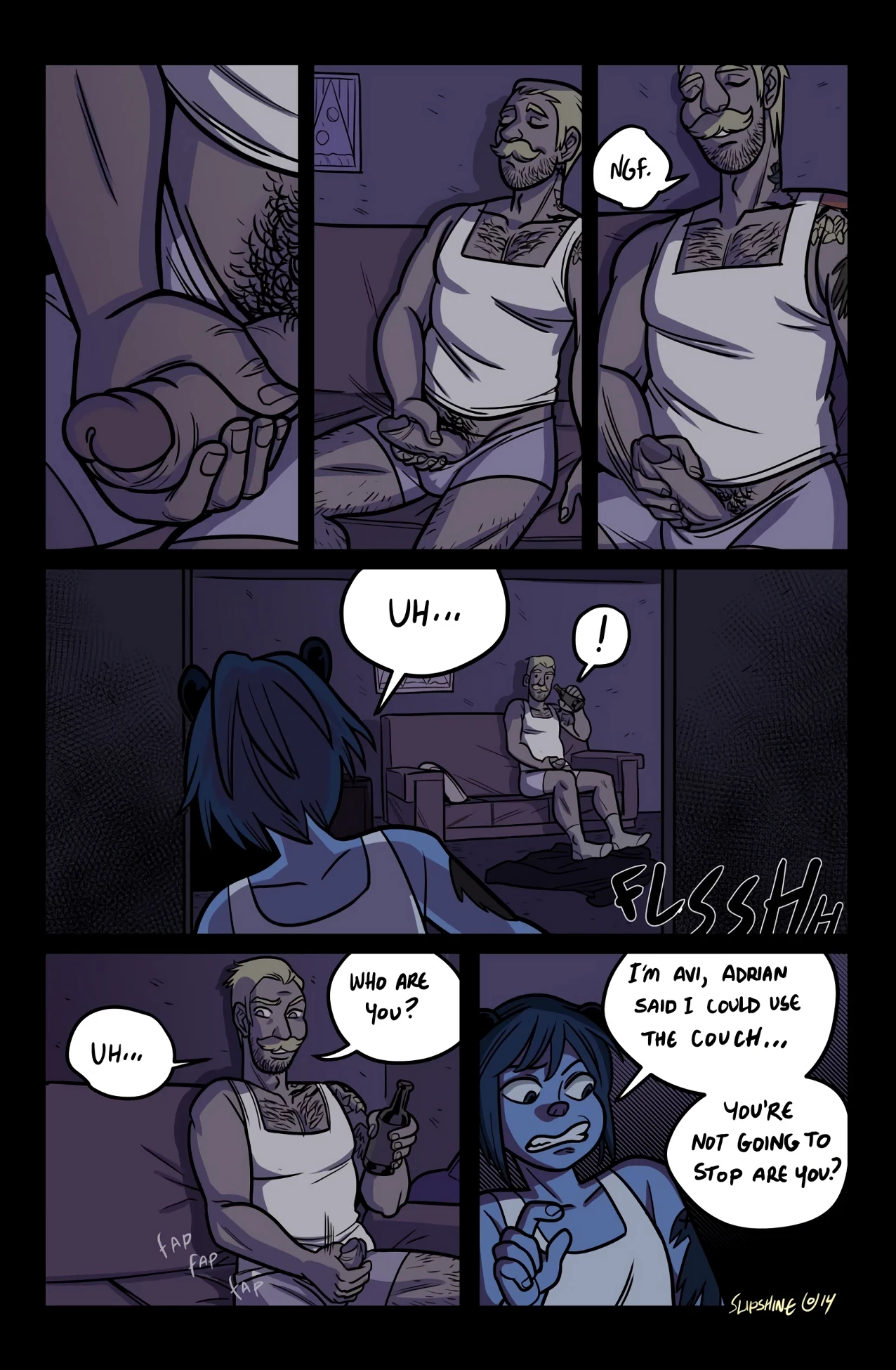 No Touching porn comic picture 6