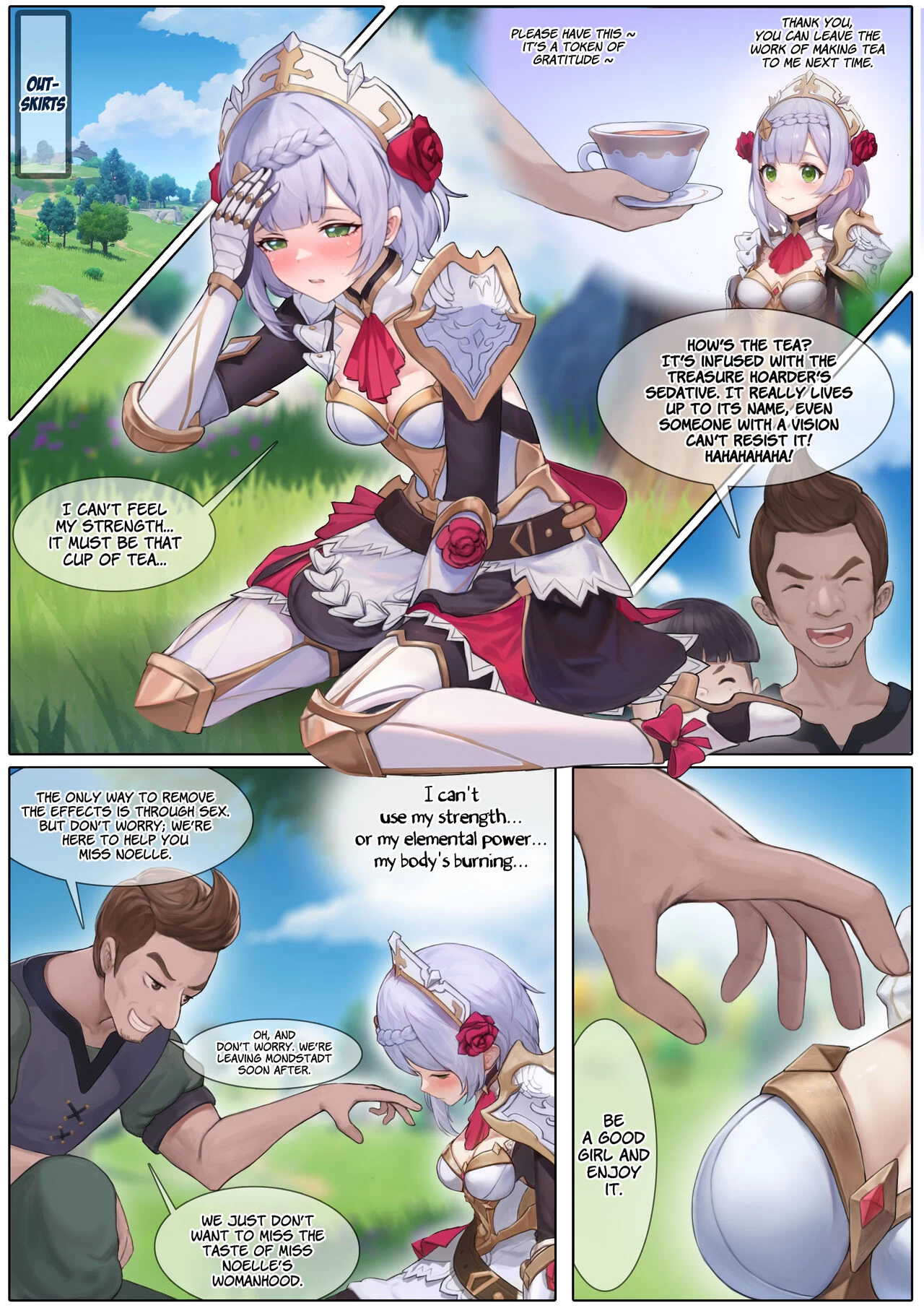 Noelle's Antidote porn comic picture 4