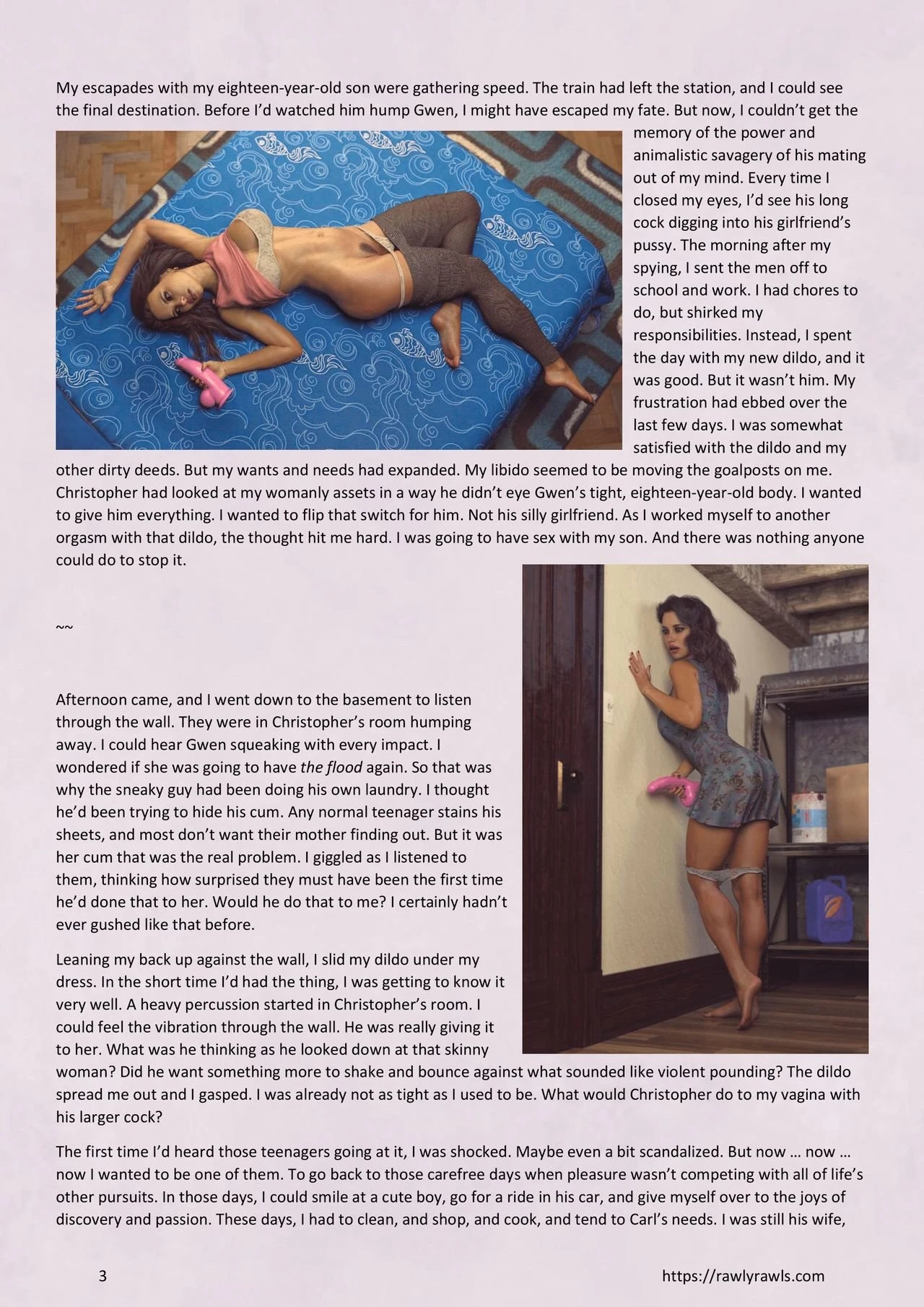 Noises Through The Wall 4 porn comic picture 3