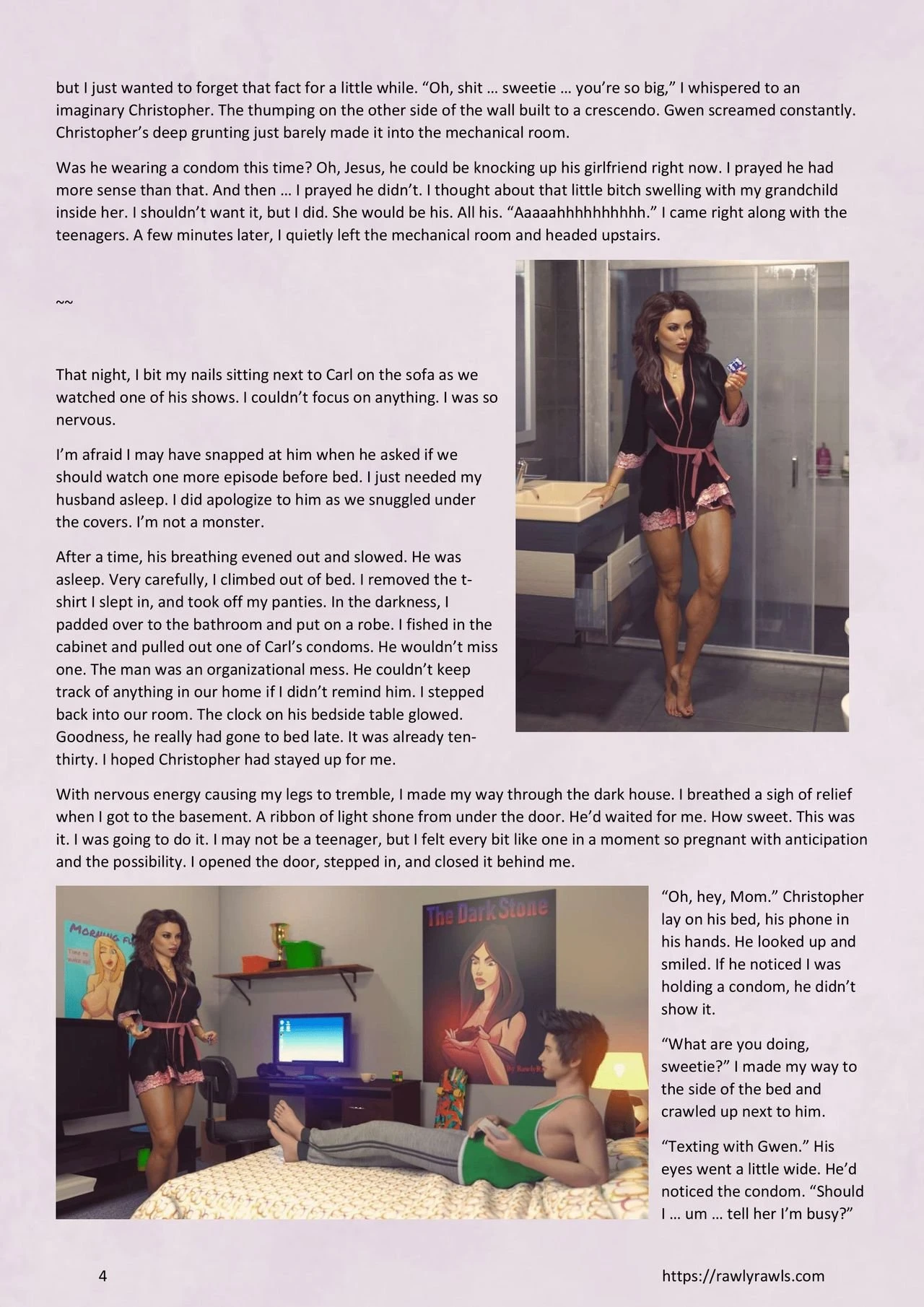 Noises Through The Wall 4 porn comic picture 4