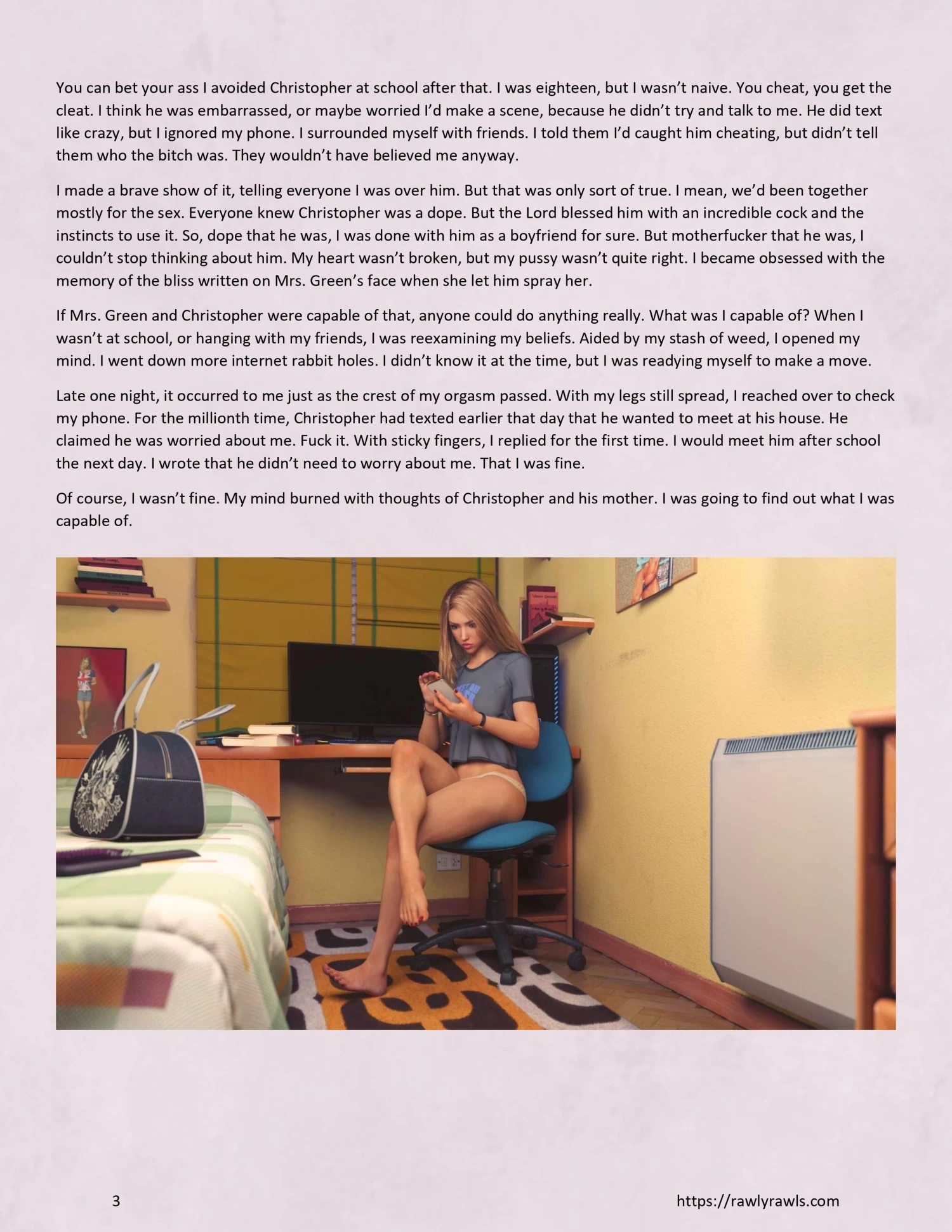 Noises Through The Wall 7 porn comic picture 3