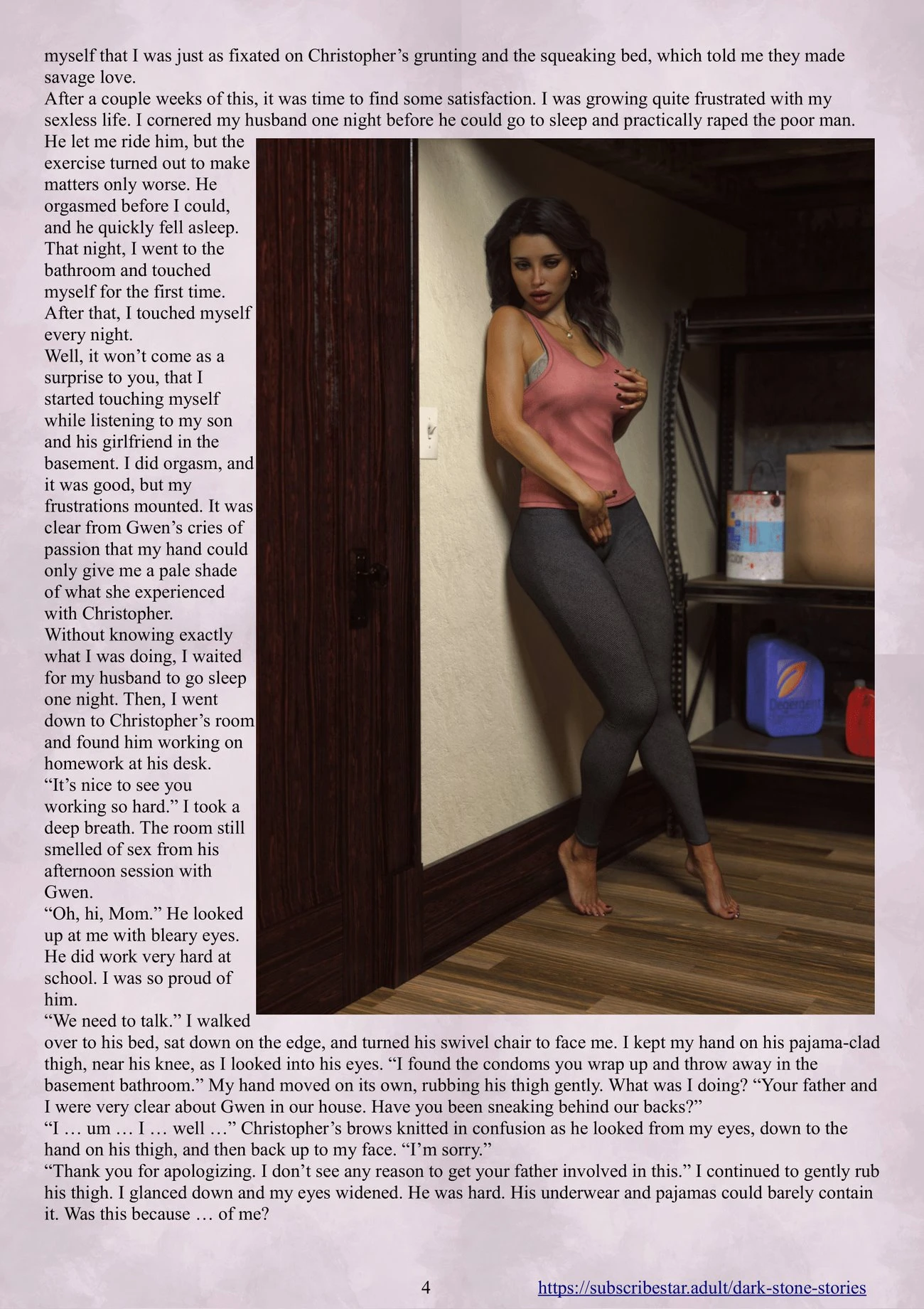 Noises Through the Wall Chapter 1 Dark Stone Stories porn comic picture 5