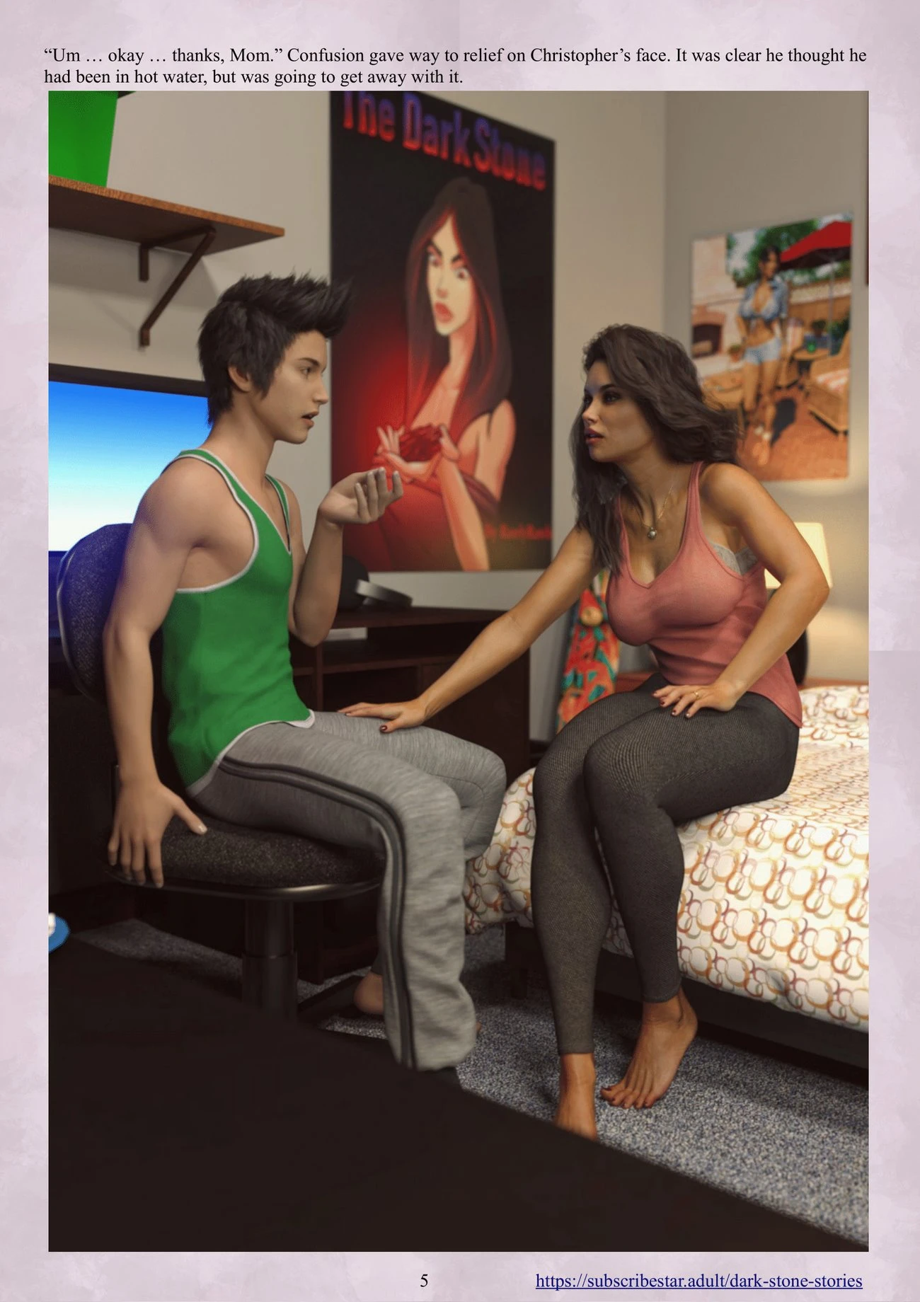 Noises Through the Wall Chapter 1 Dark Stone Stories porn comic picture 6