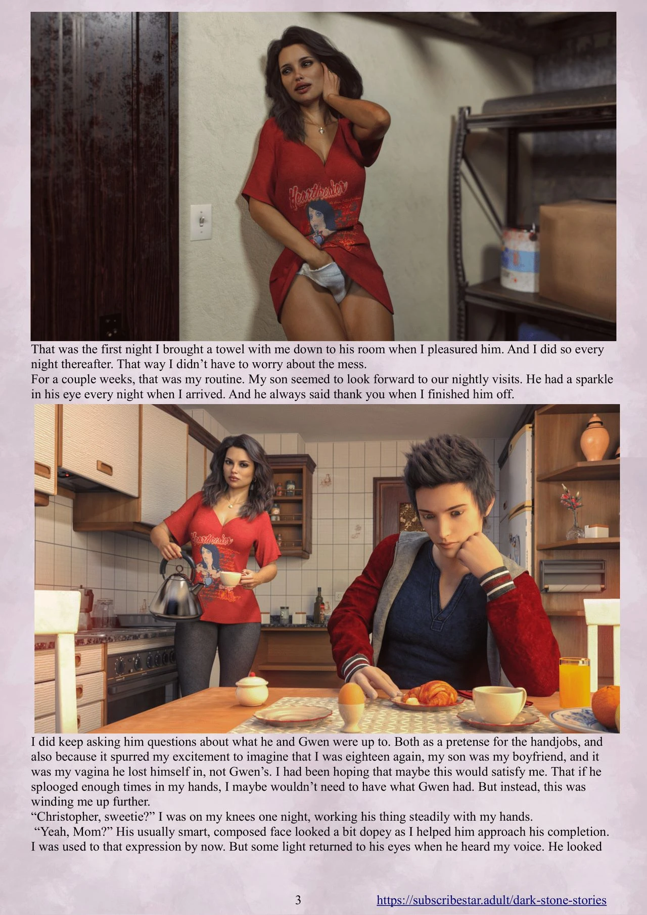 Noises Through the Wall Chapter 2 Dark Stone Stories porn comic picture 4