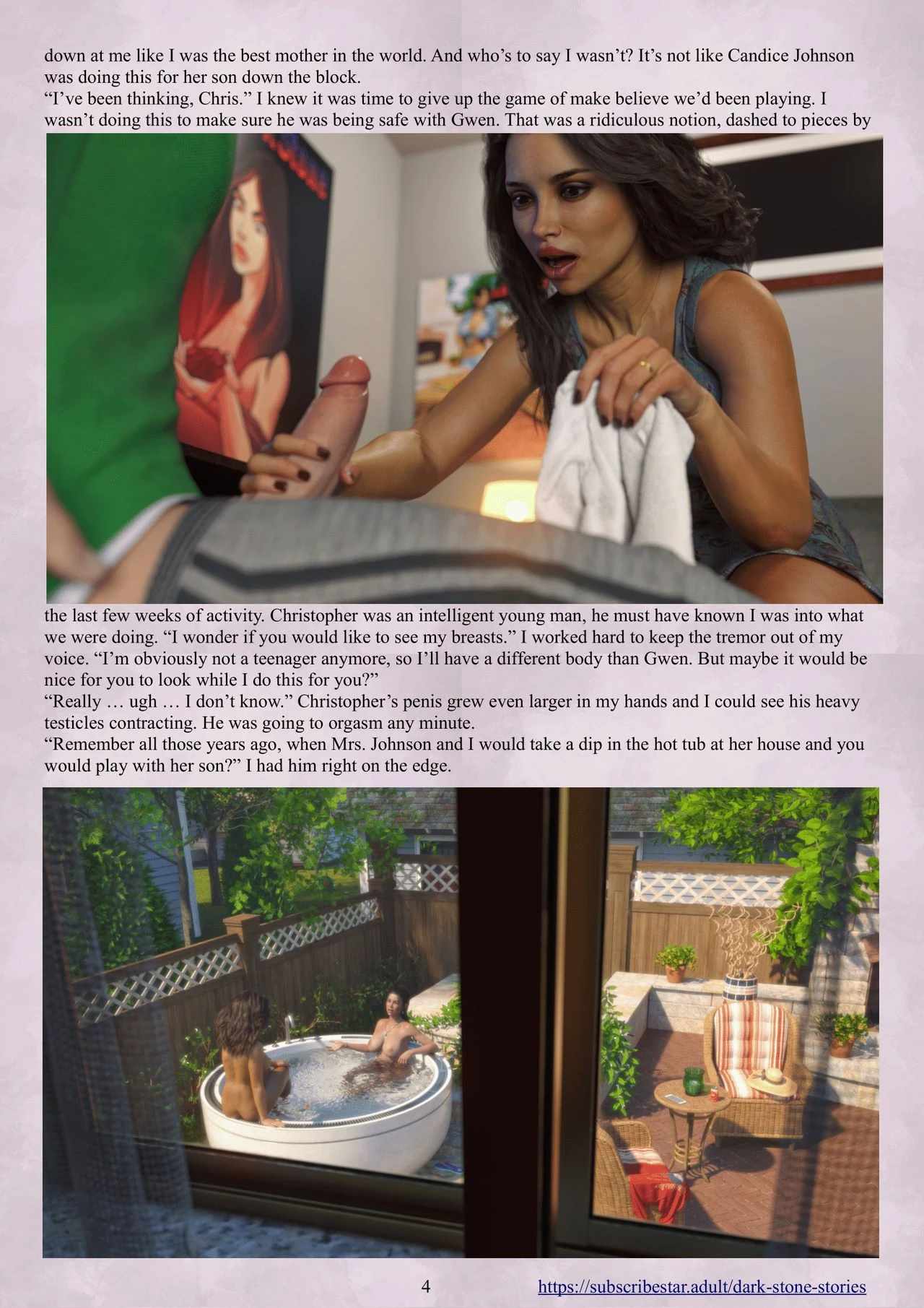 Noises Through the Wall Chapter 2 Dark Stone Stories porn comic picture 5