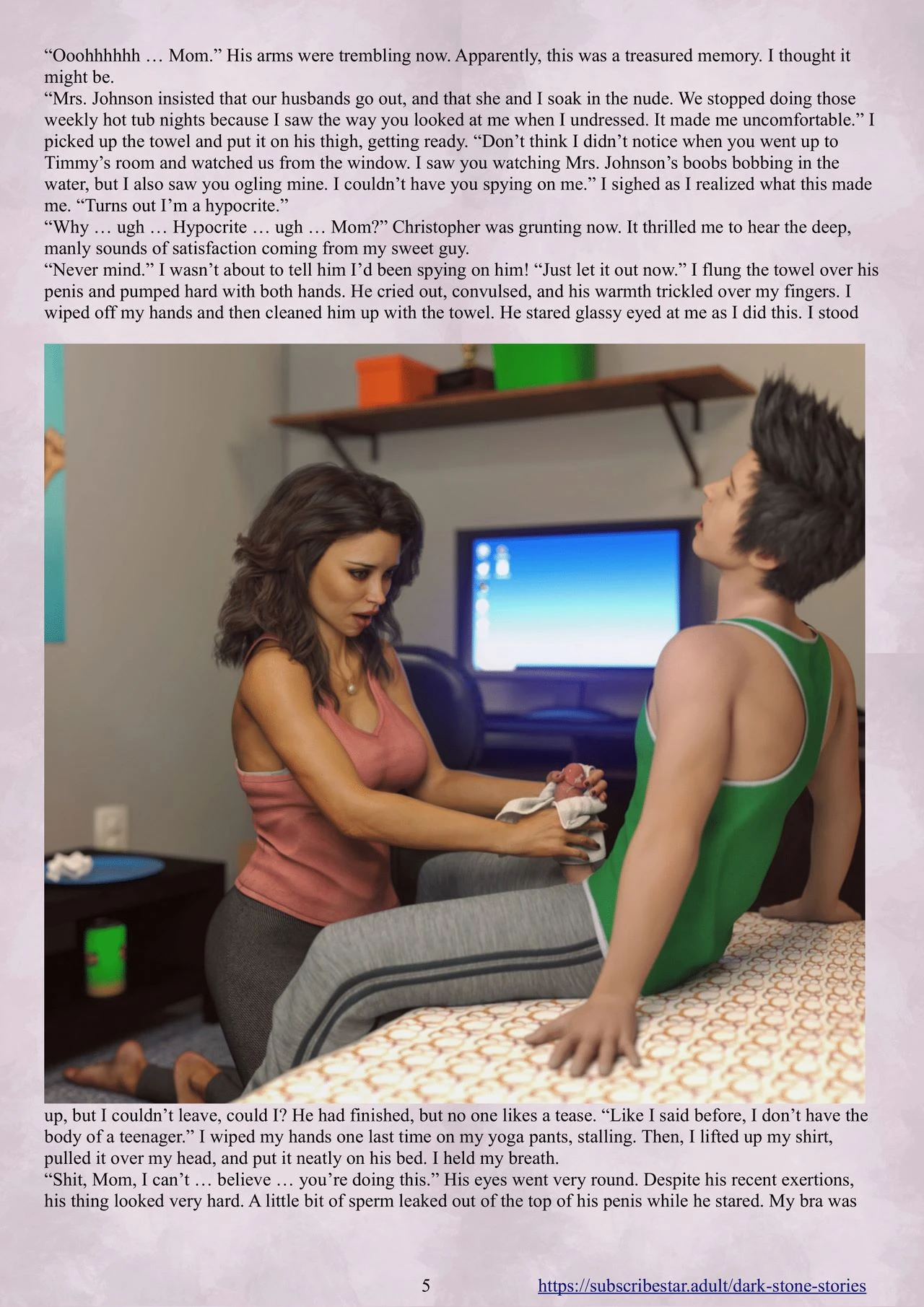 Noises Through the Wall Chapter 2 Dark Stone Stories porn comic picture 6