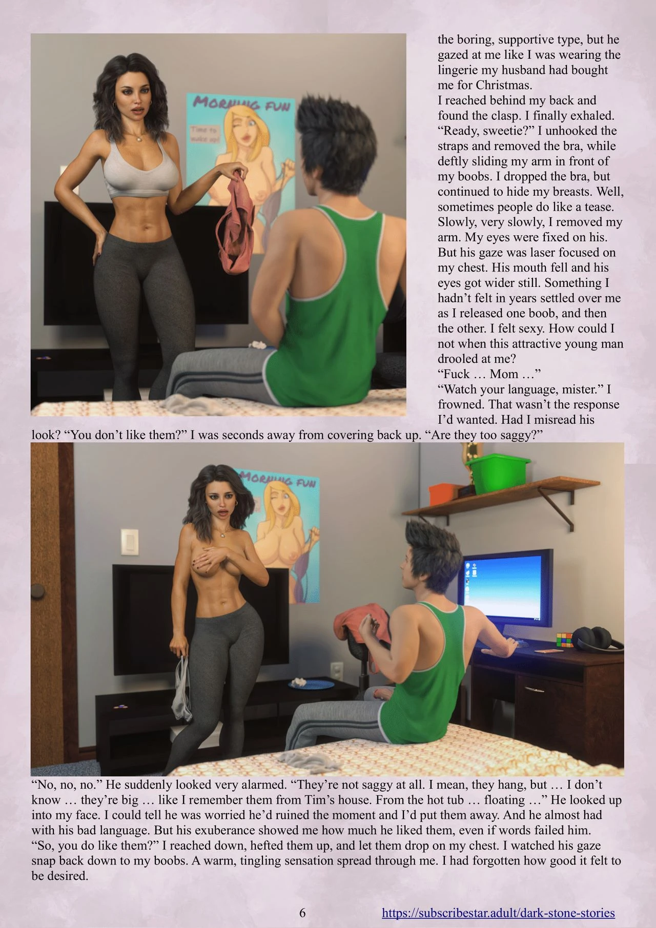 Noises Through the Wall Chapter 2 Dark Stone Stories porn comic picture 7